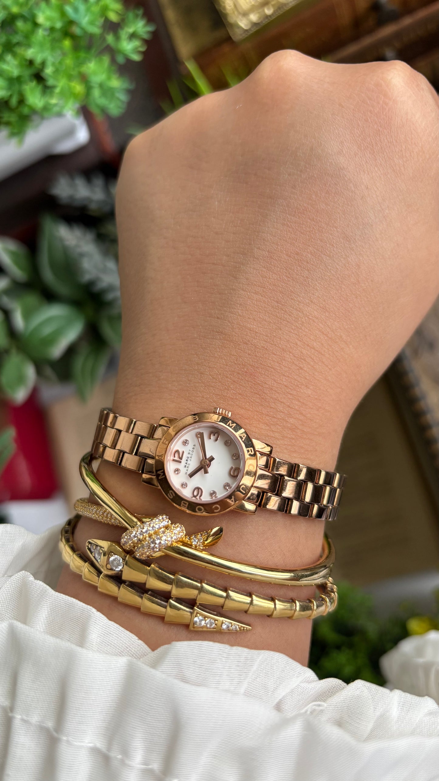 Vintage Dainty Marc by Marc Jacobs Watch in Rose Gold Tone