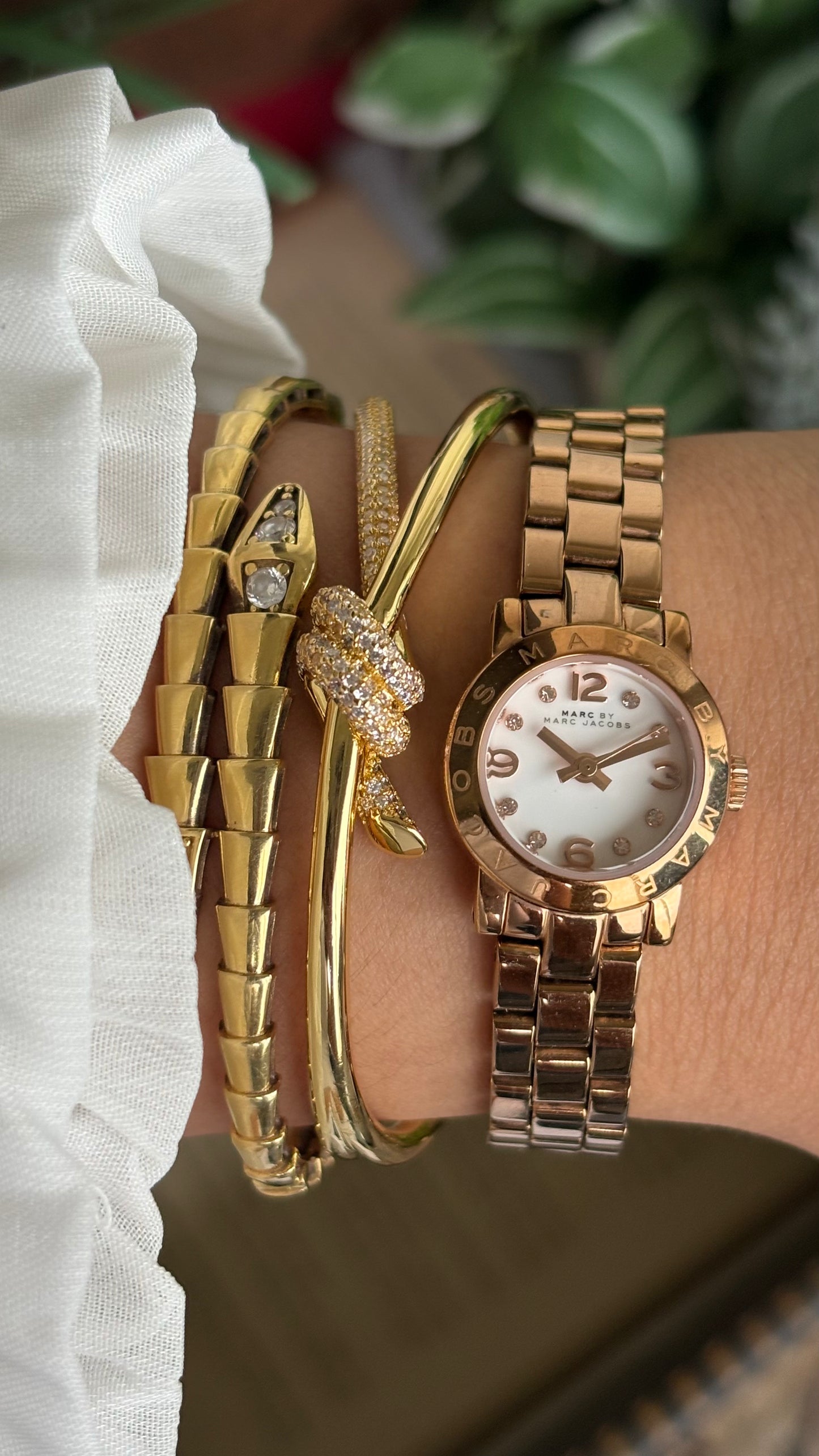 Vintage Dainty Marc by Marc Jacobs Watch in Rose Gold Tone