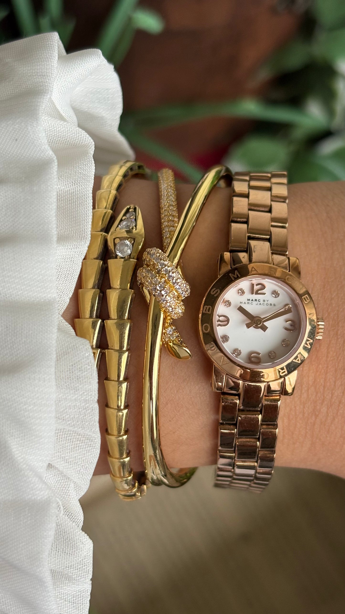 Vintage Dainty Marc by Marc Jacobs Watch in Rose Gold Tone
