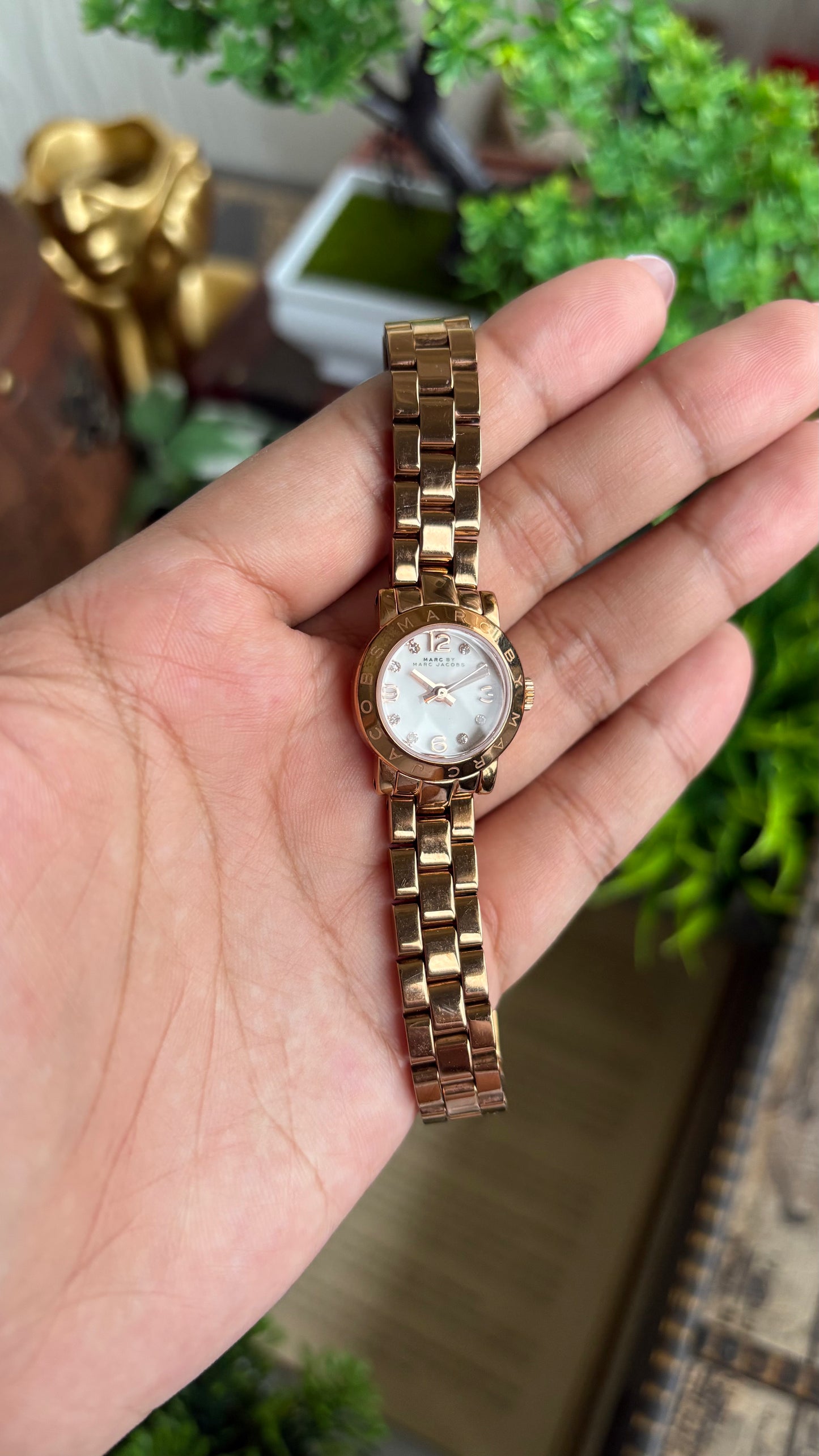 Vintage Dainty Marc by Marc Jacobs Watch in Rose Gold Tone