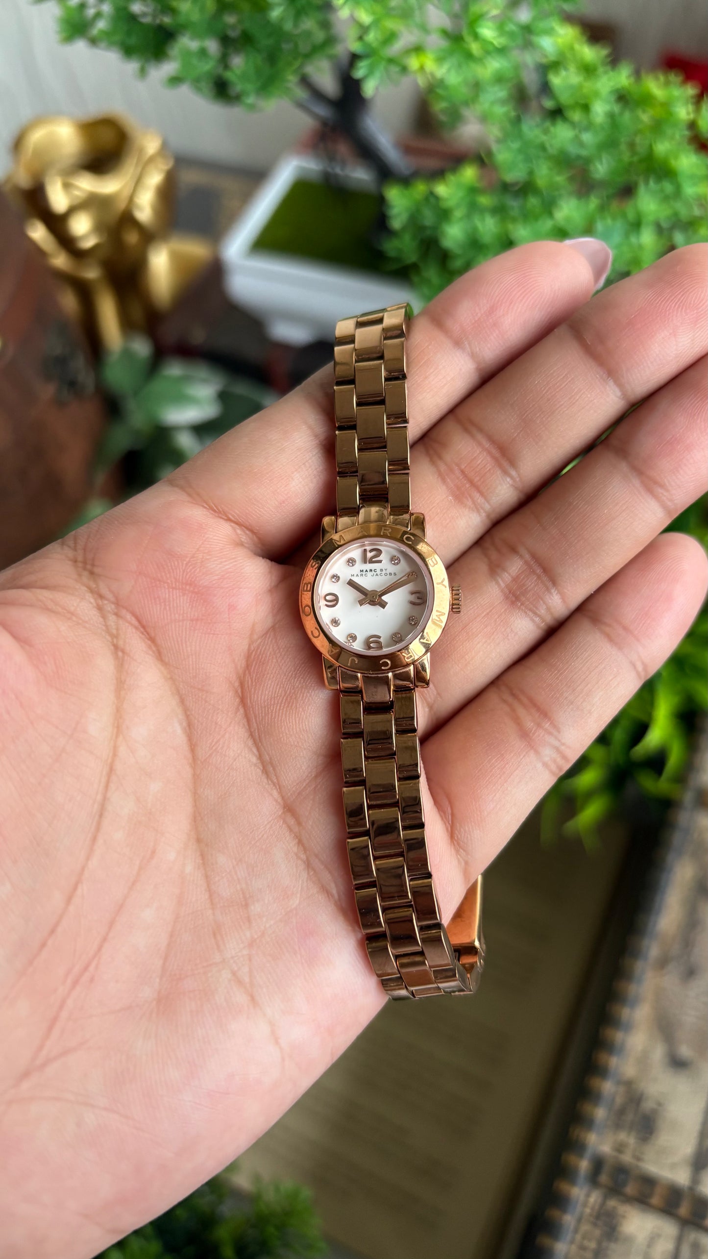 Vintage Dainty Marc by Marc Jacobs Watch in Rose Gold Tone