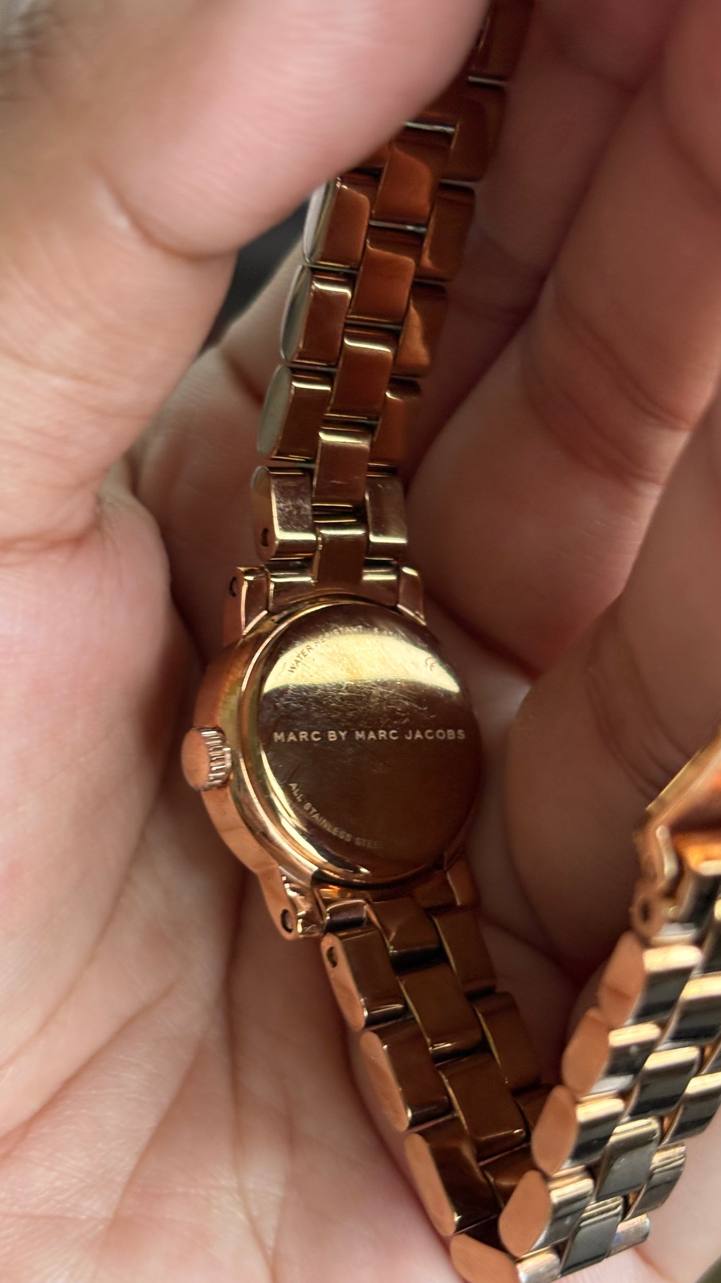 Vintage Dainty Marc by Marc Jacobs Watch in Rose Gold Tone