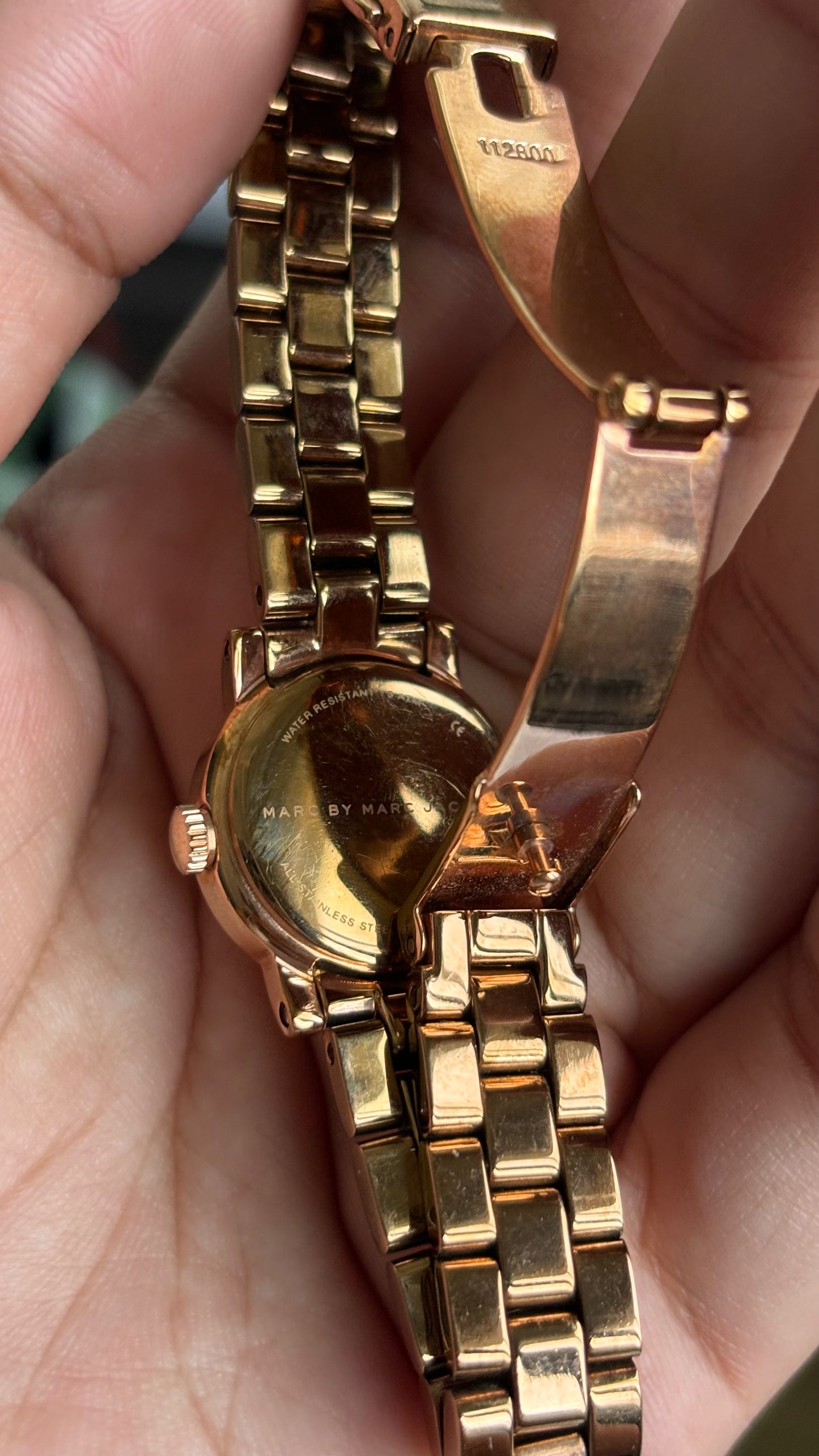 Vintage Dainty Marc by Marc Jacobs Watch in Rose Gold Tone