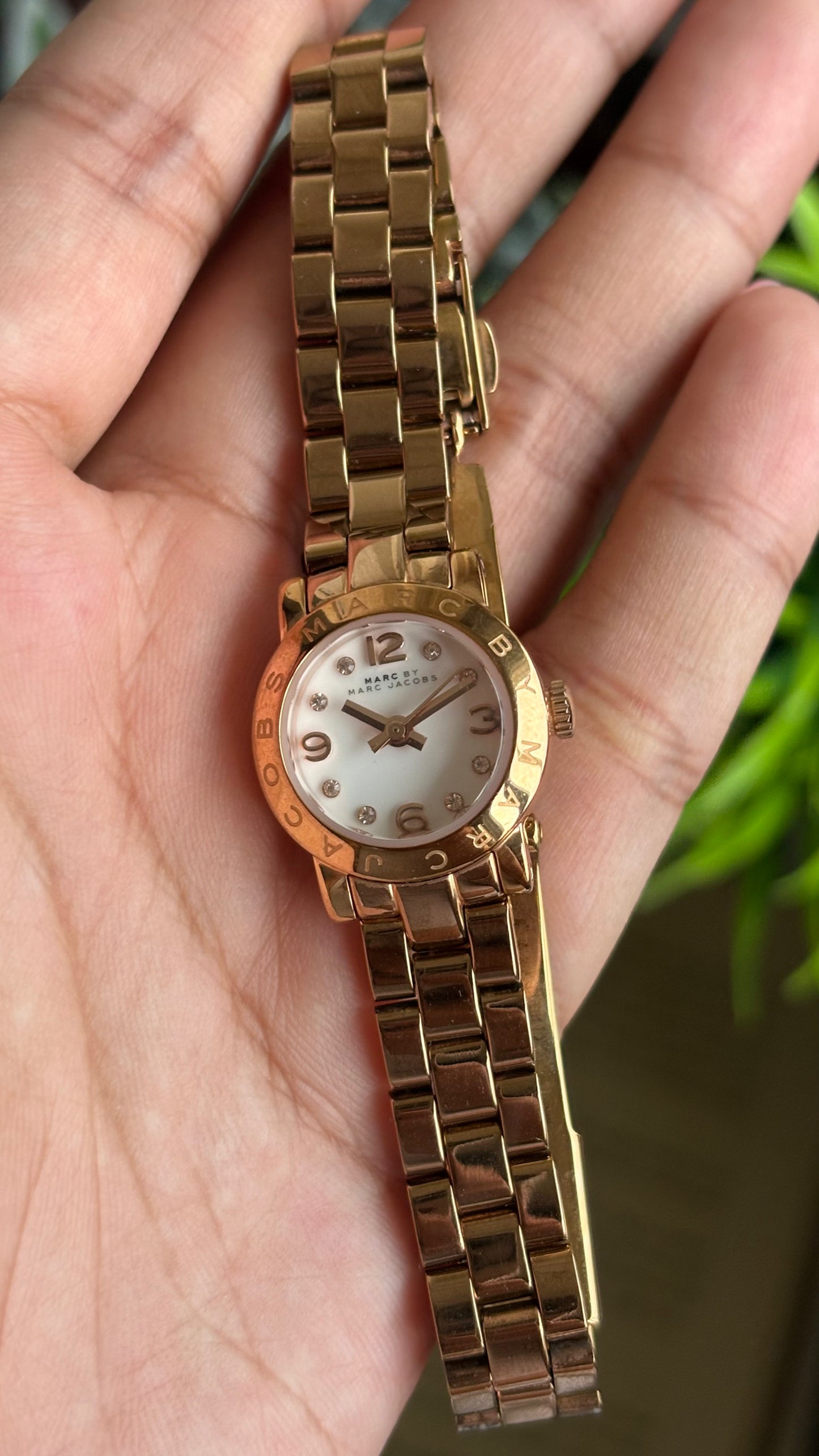 Vintage Dainty Marc by Marc Jacobs Watch in Rose Gold Tone