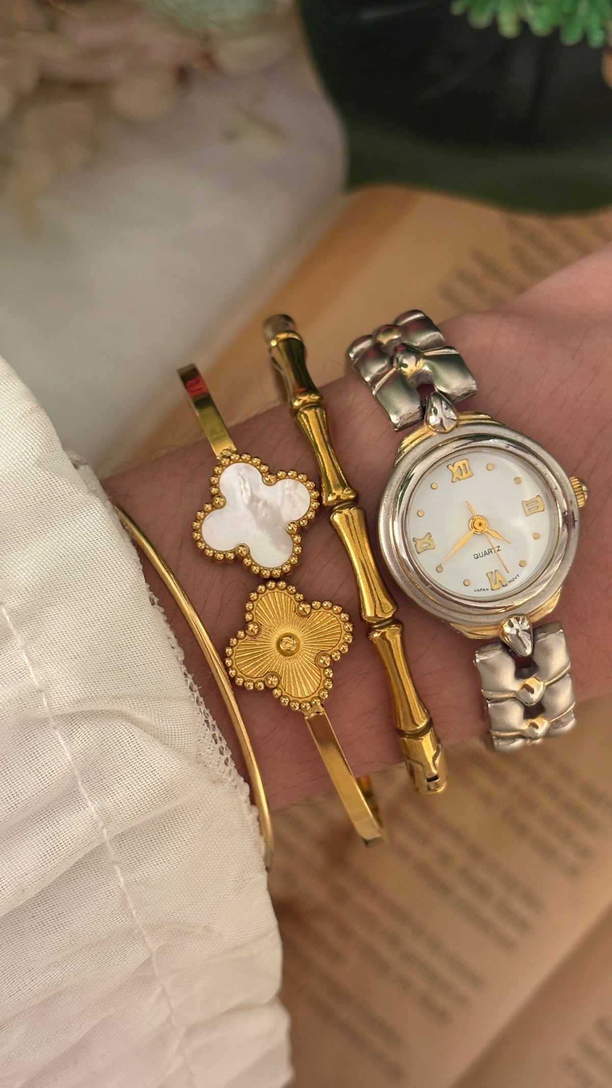Vintage D&P Classic Watch in Two-Tone Quartz