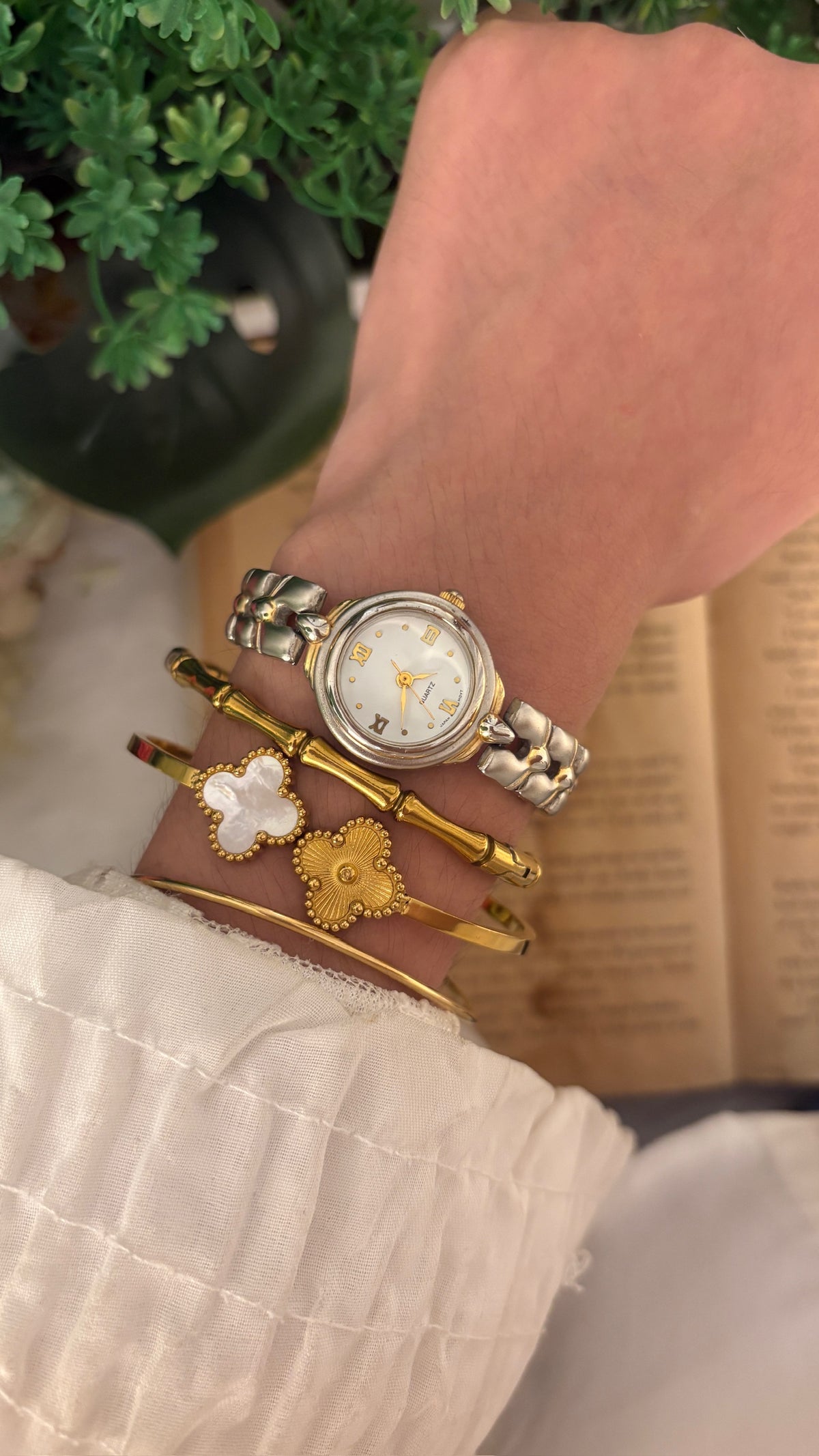 Vintage D&P Classic Watch in Two-Tone Quartz