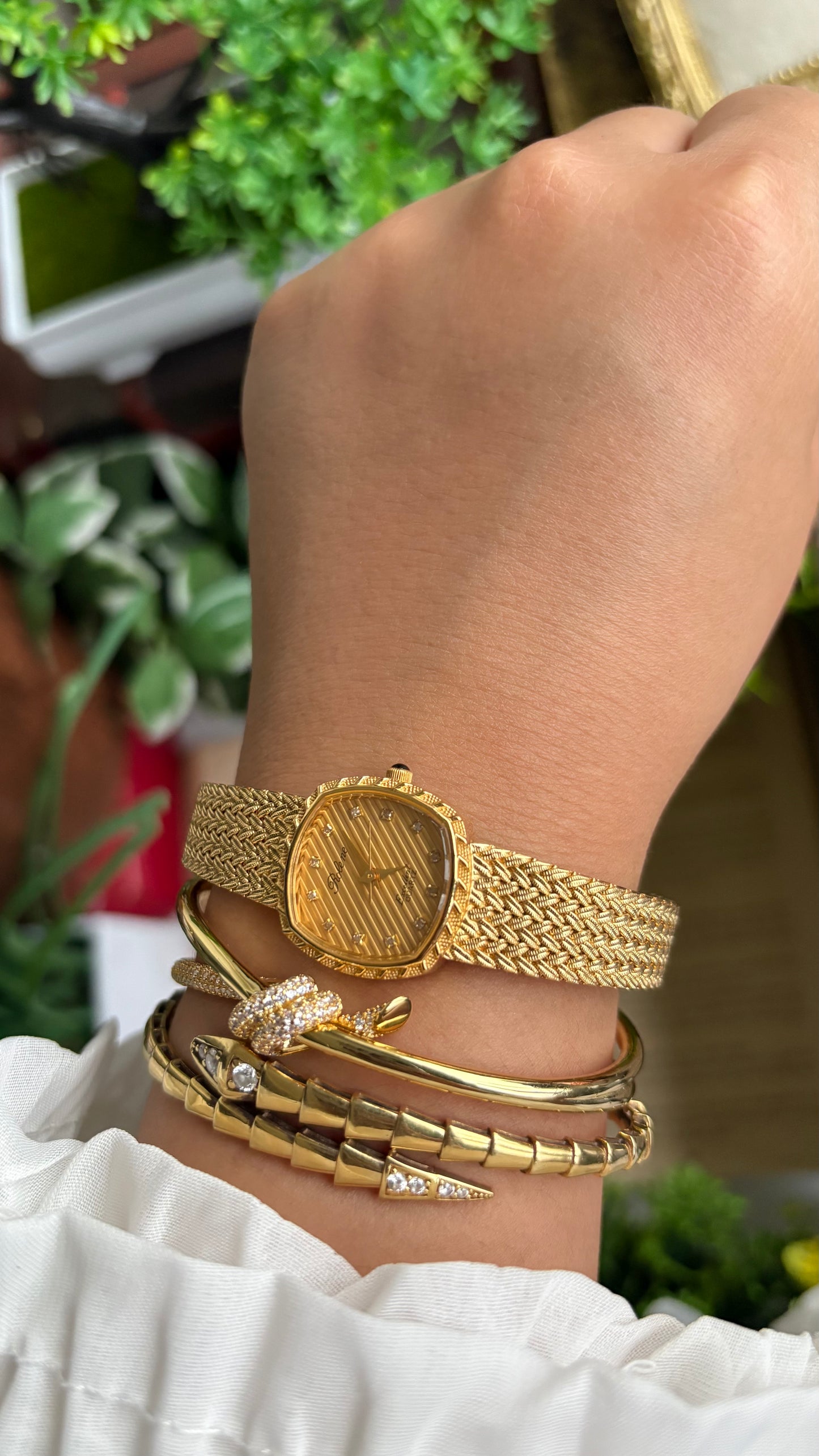 Vintage Rolene Excellent Watch in Gold Tone