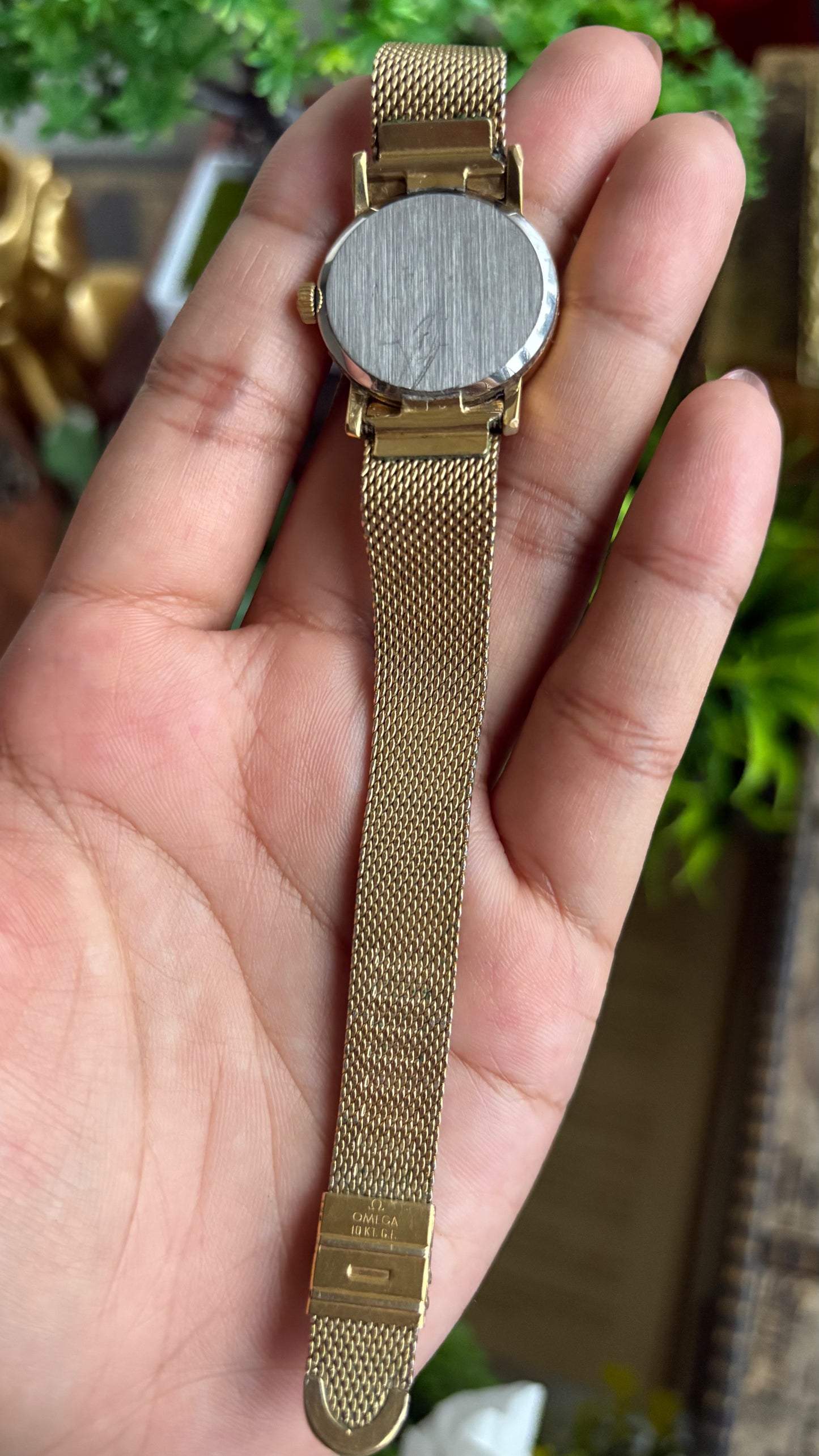 Vintage Omega De Ville Women’s Dress Watch in Gold Tone with Omega Box