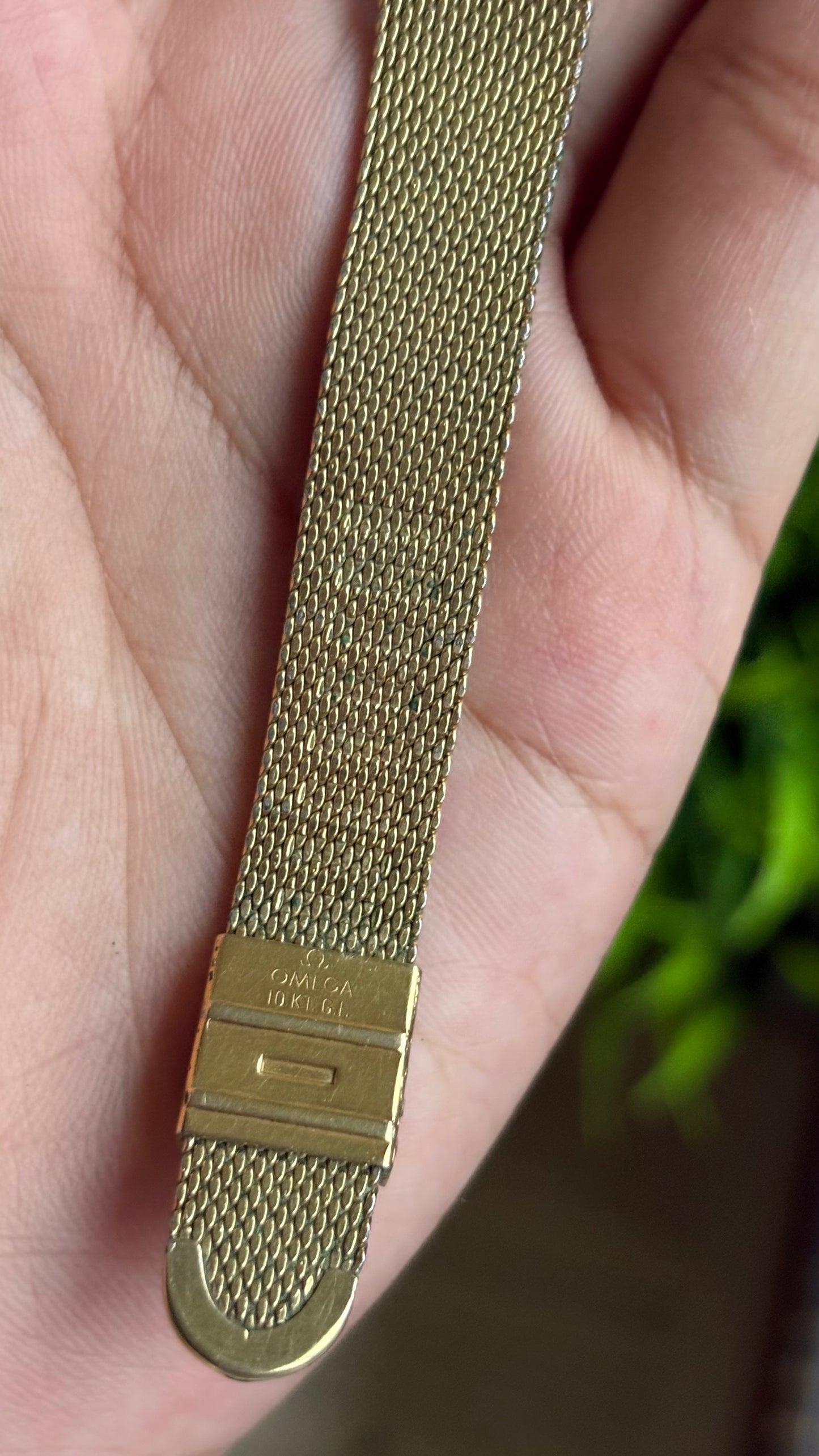 Vintage Omega De Ville Women’s Dress Watch in Gold Tone with Omega Box
