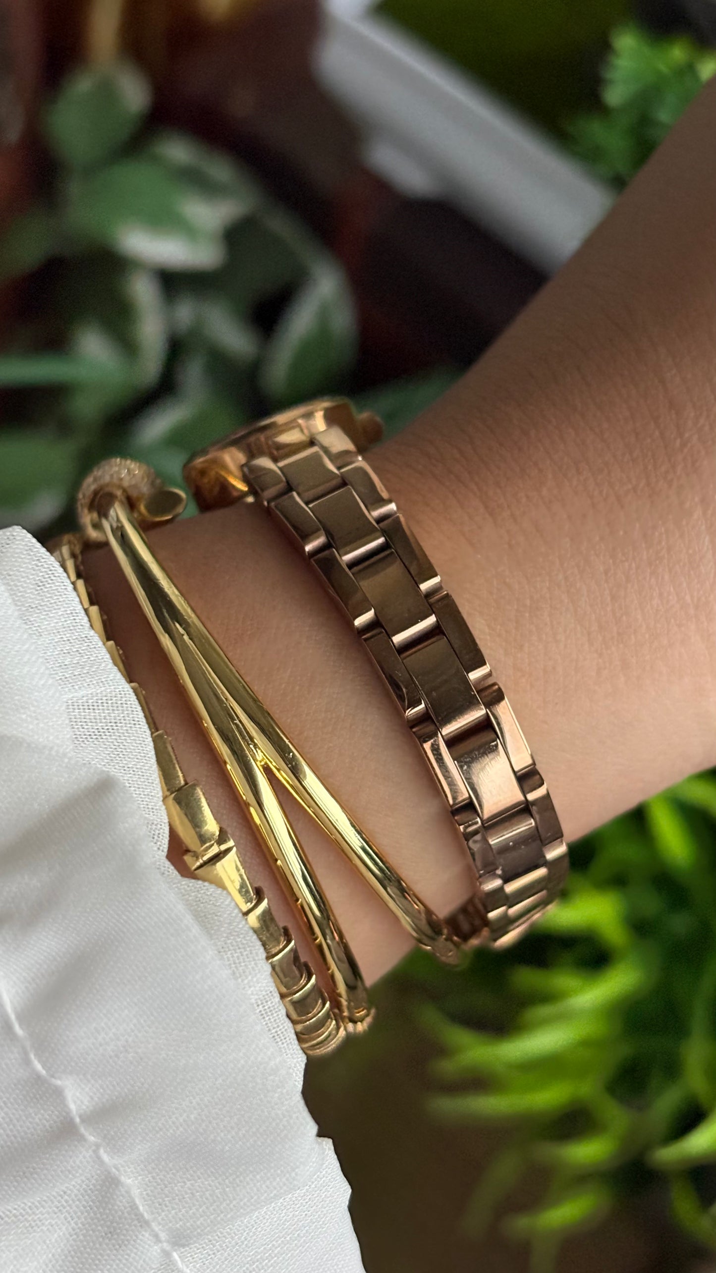 Vintage Marelli Italy Watch in Rose Gold Tone