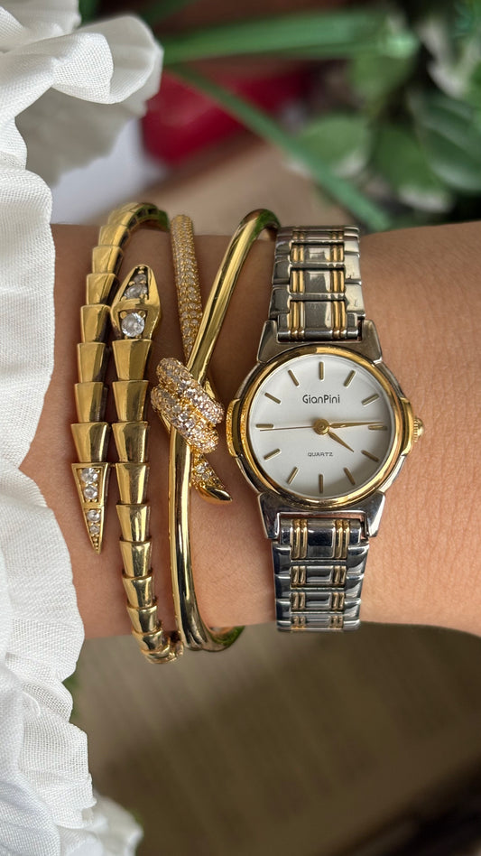 Vintage GianPini Watch in Two-Tone