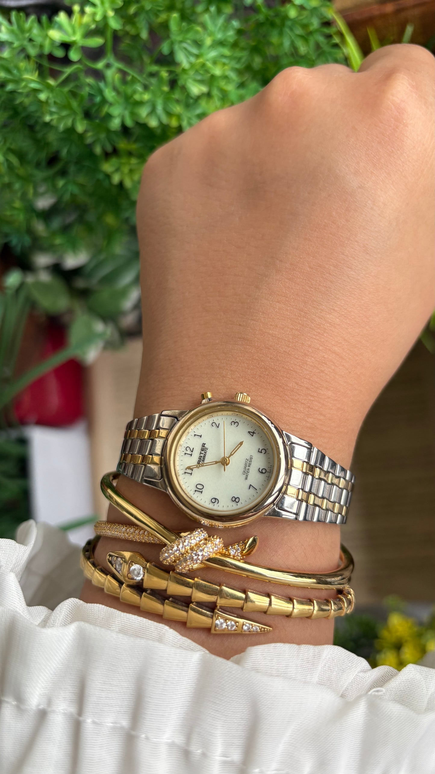 Vintage Carter Lumimate Watch in Two-Tone