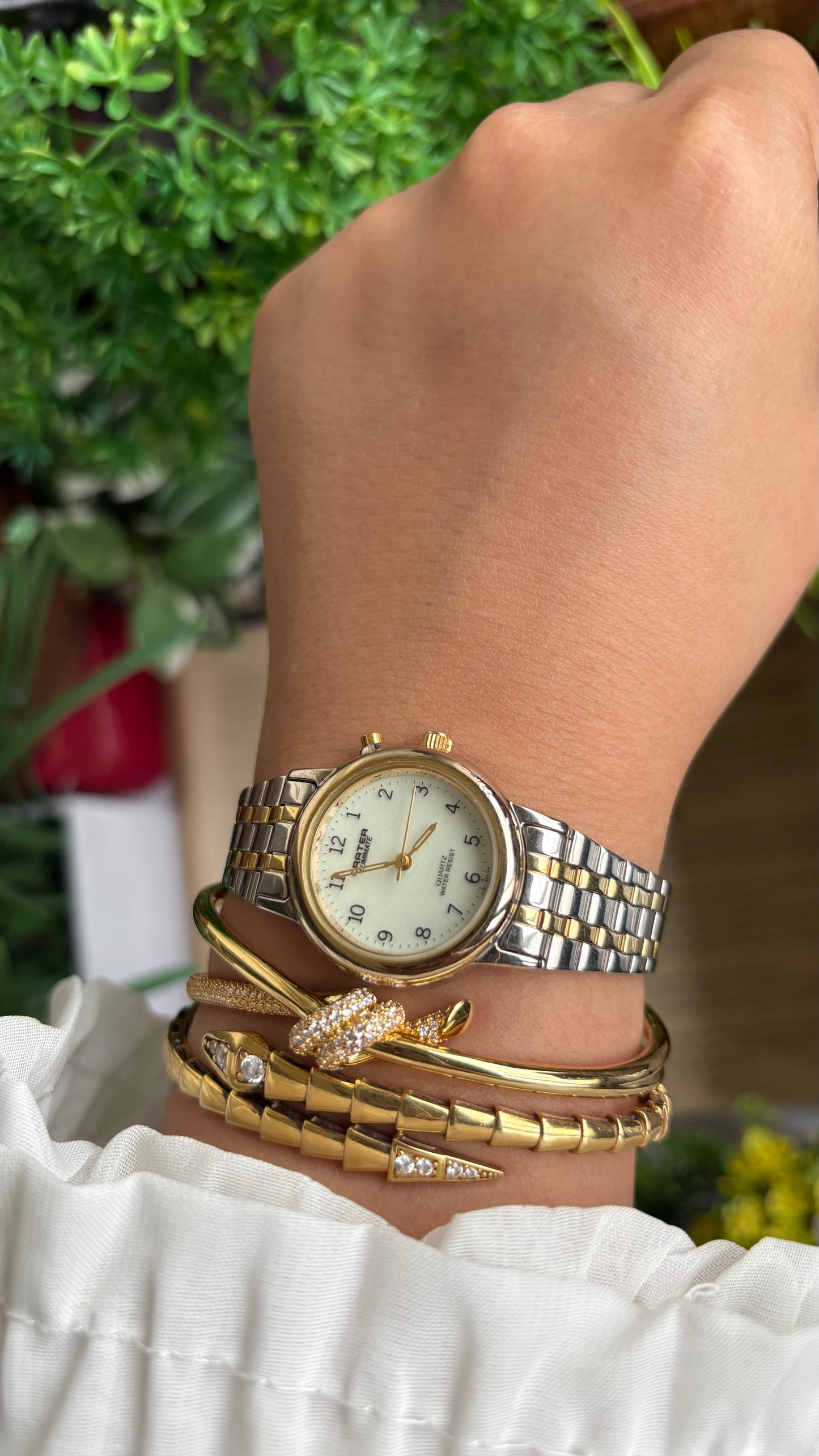 Vintage Carter Lumimate Watch in Two-Tone