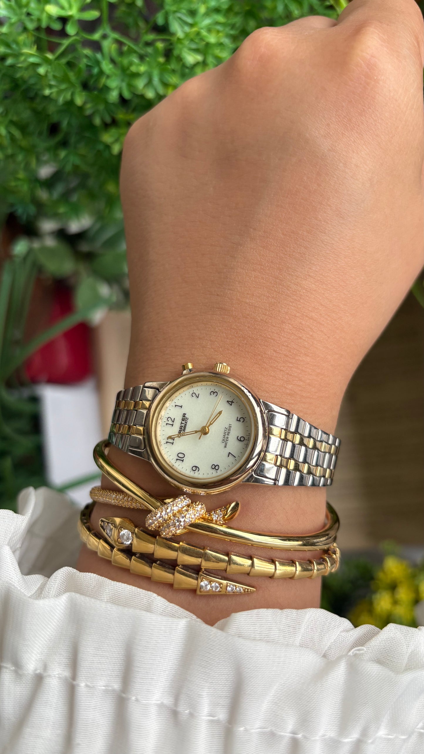 Vintage Carter Lumimate Watch in Two-Tone