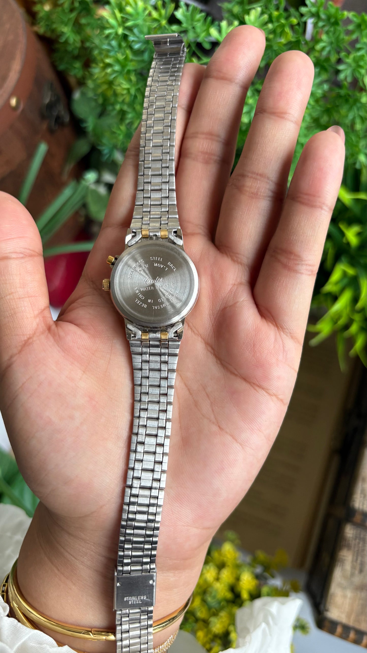 Vintage Carter Lumimate Watch in Two-Tone