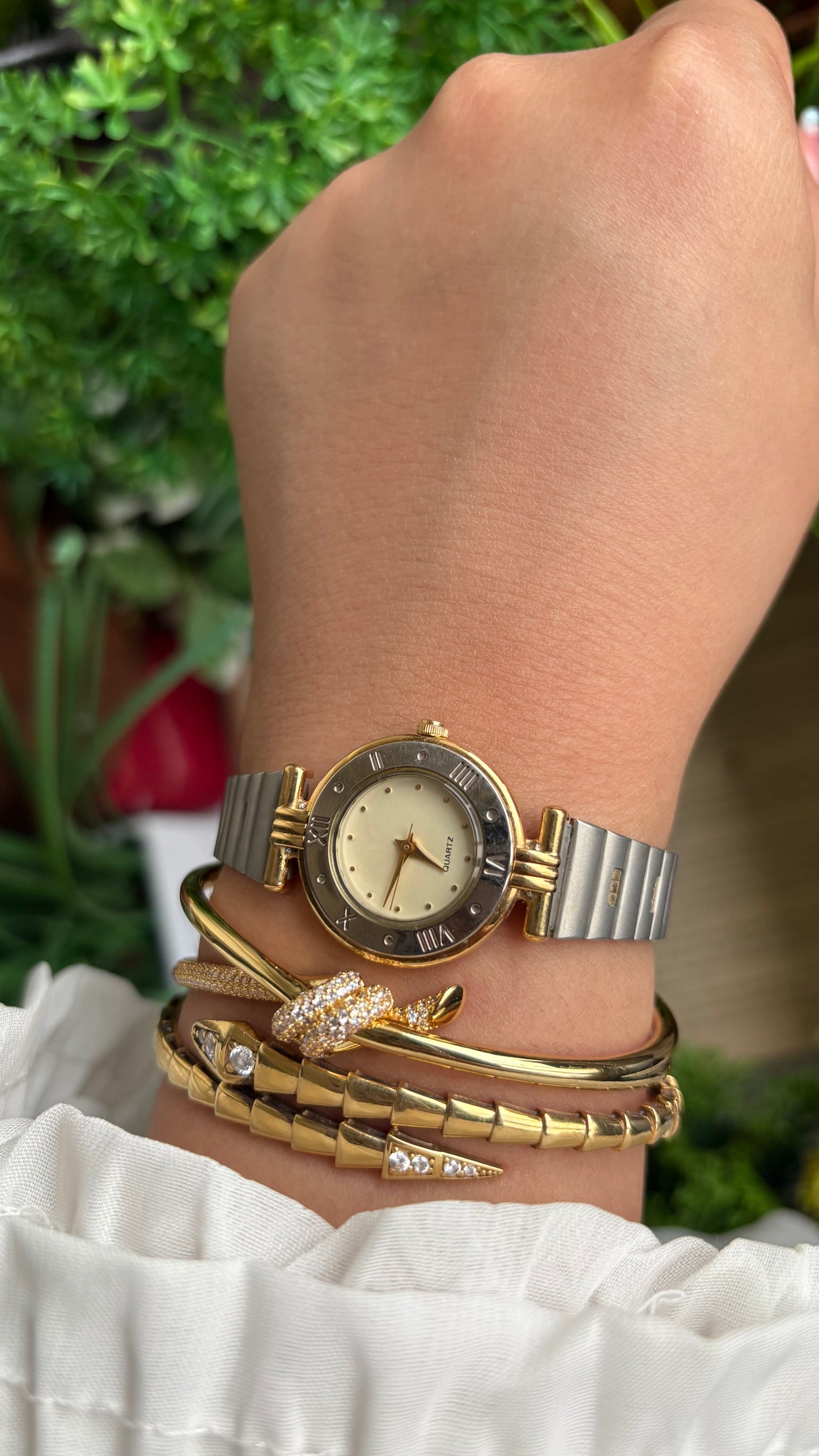 Vintage Noevir by Citizen Watch in Two-Tone