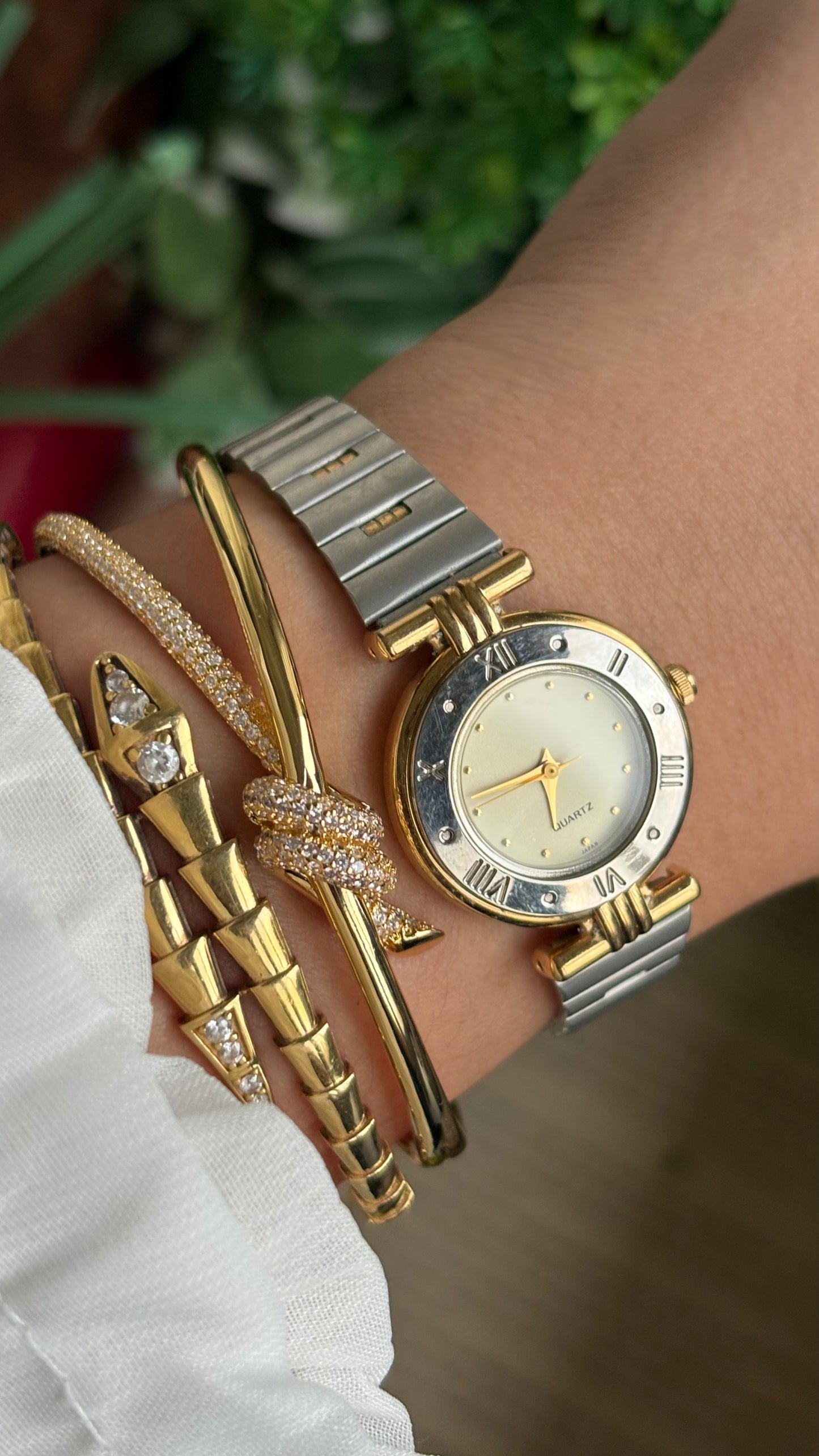 Vintage Noevir by Citizen Watch in Two-Tone