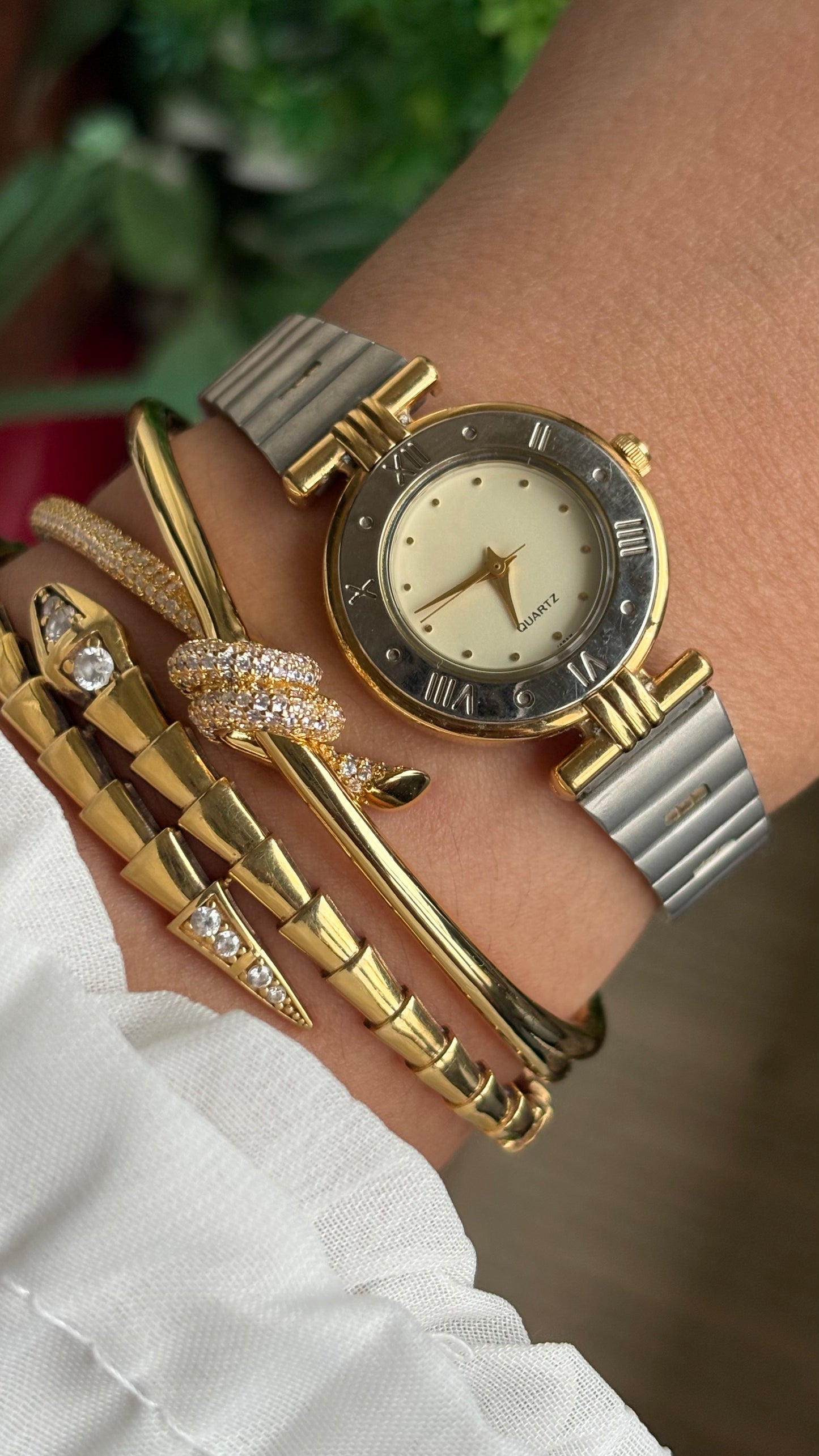 Vintage Noevir by Citizen Watch in Two-Tone