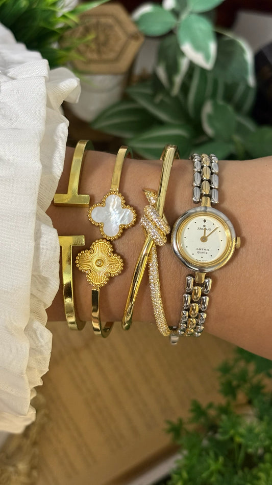 Vintage Junghans Dress Watch in Two-Tone Quartz