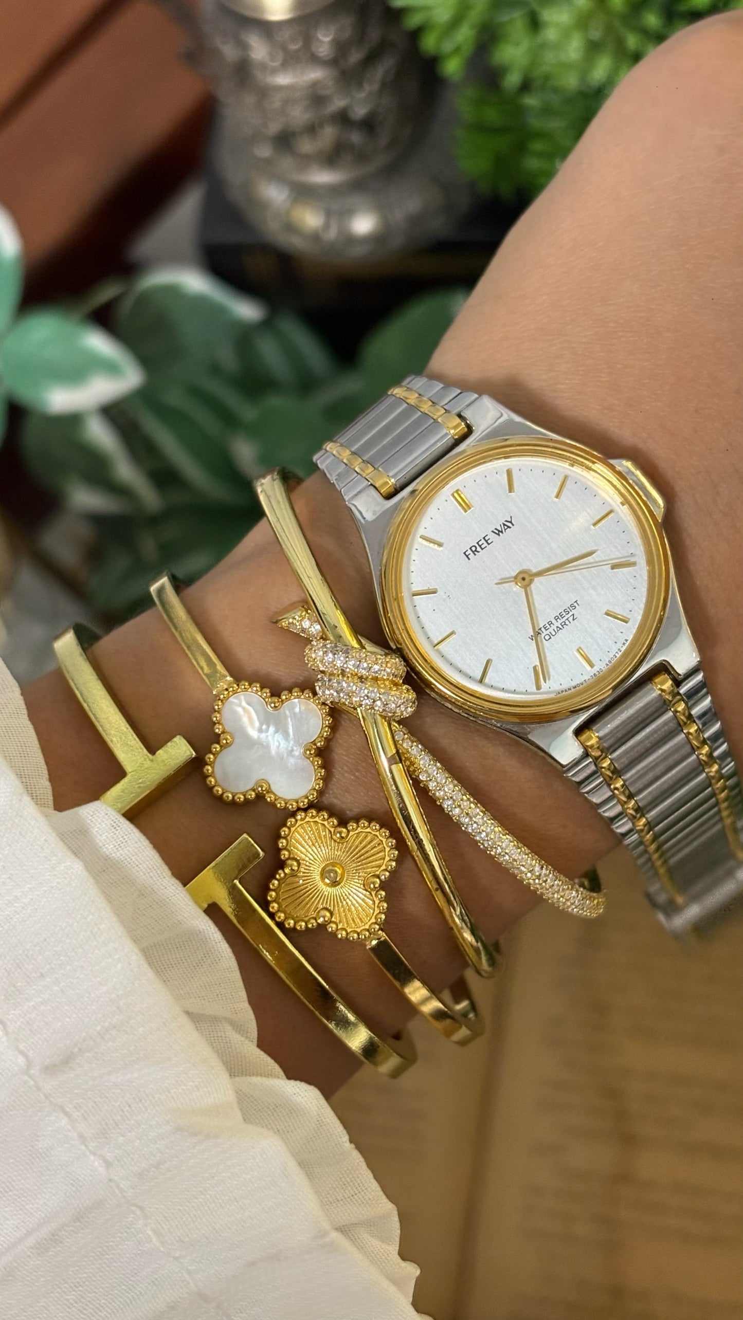Vintage Freeway Dress Watch in Two-Tone Quartz