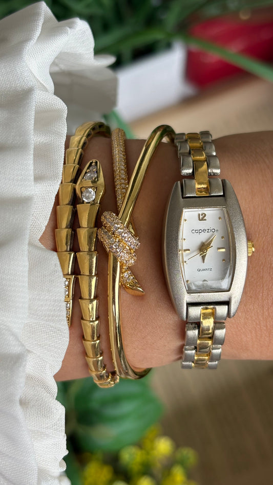 Vintage Capezio Watch in Two-Tone