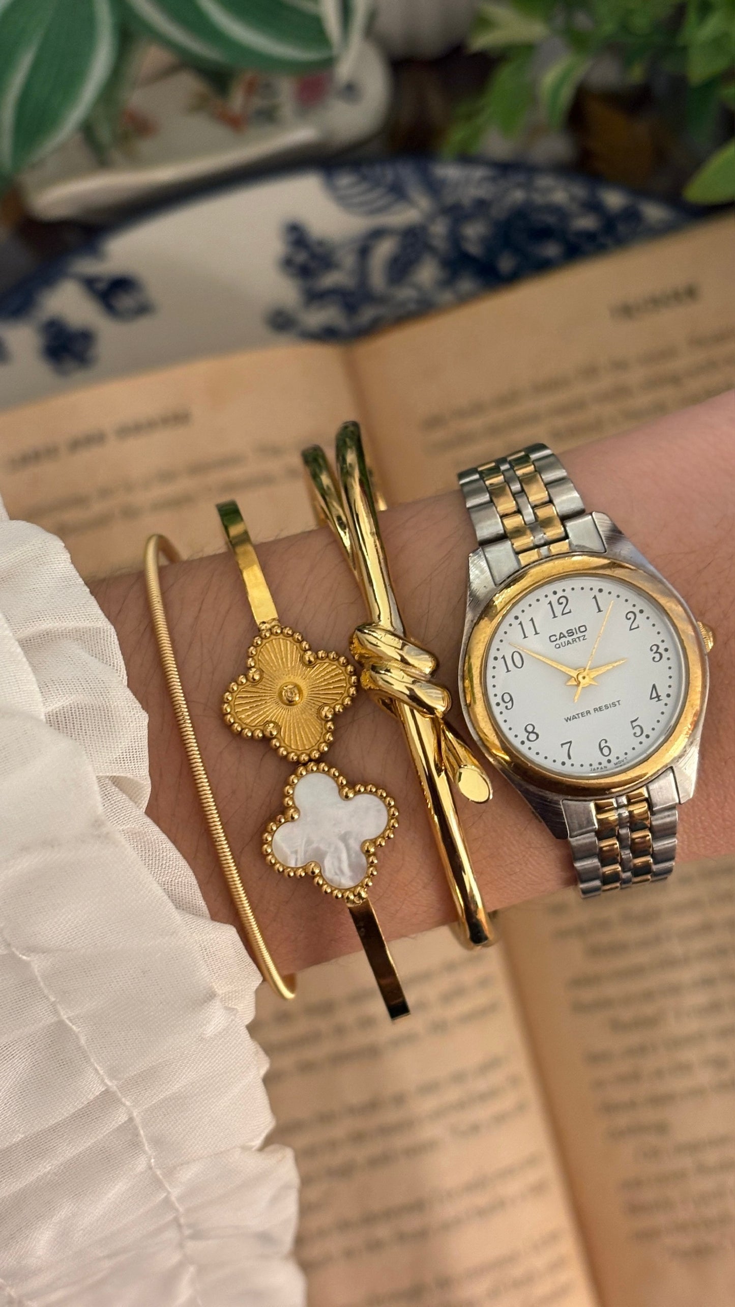 Vintage Casio Classic Watch in Two-Tone Quartz