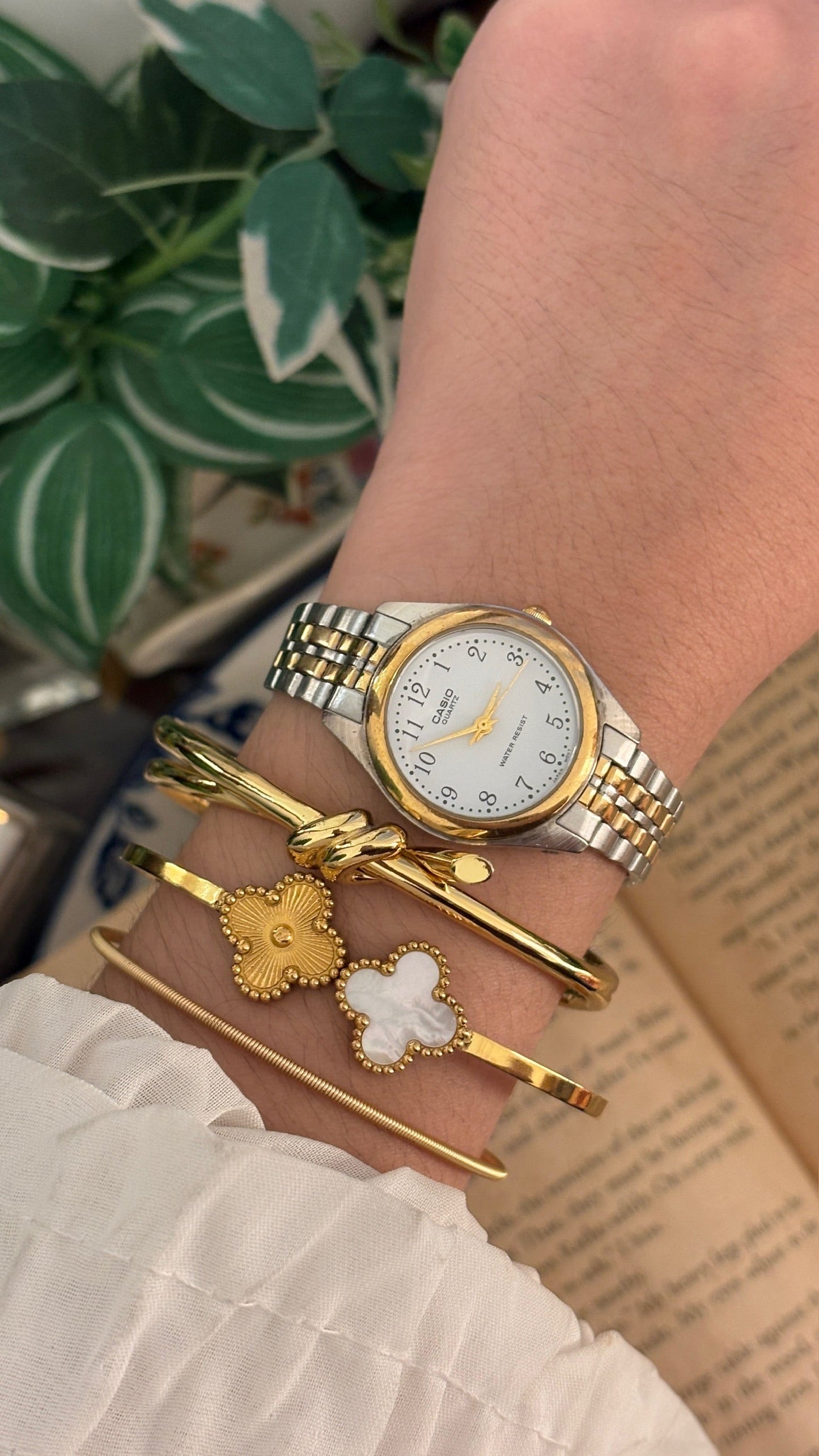 Vintage Casio Classic Watch in Two-Tone Quartz