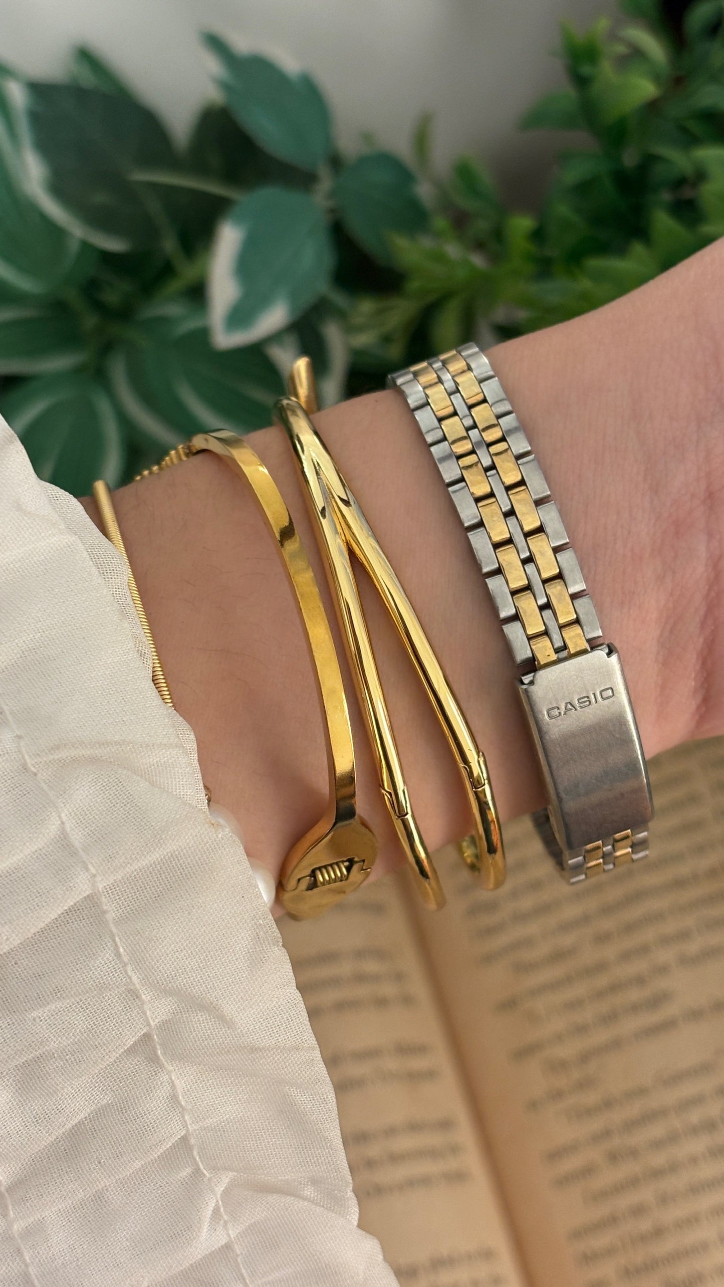 Vintage Casio Classic Watch in Two-Tone Quartz