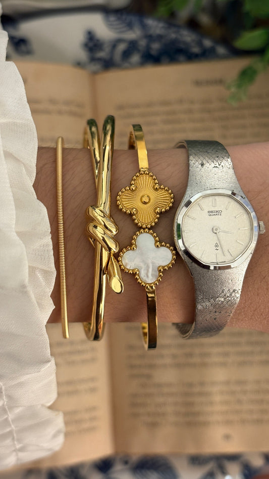 Vintage Seiko Dress Watch in Silver Tone Quartz