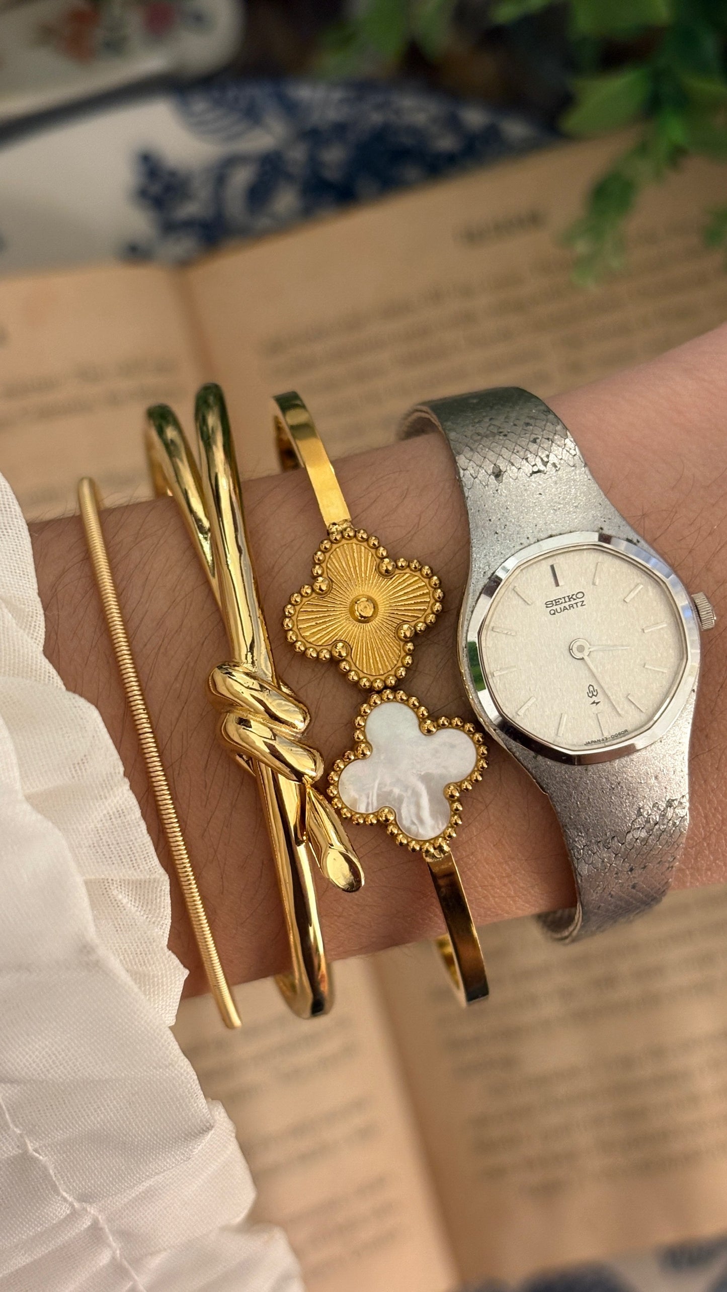 Vintage Seiko Dress Watch in Silver Tone Quartz