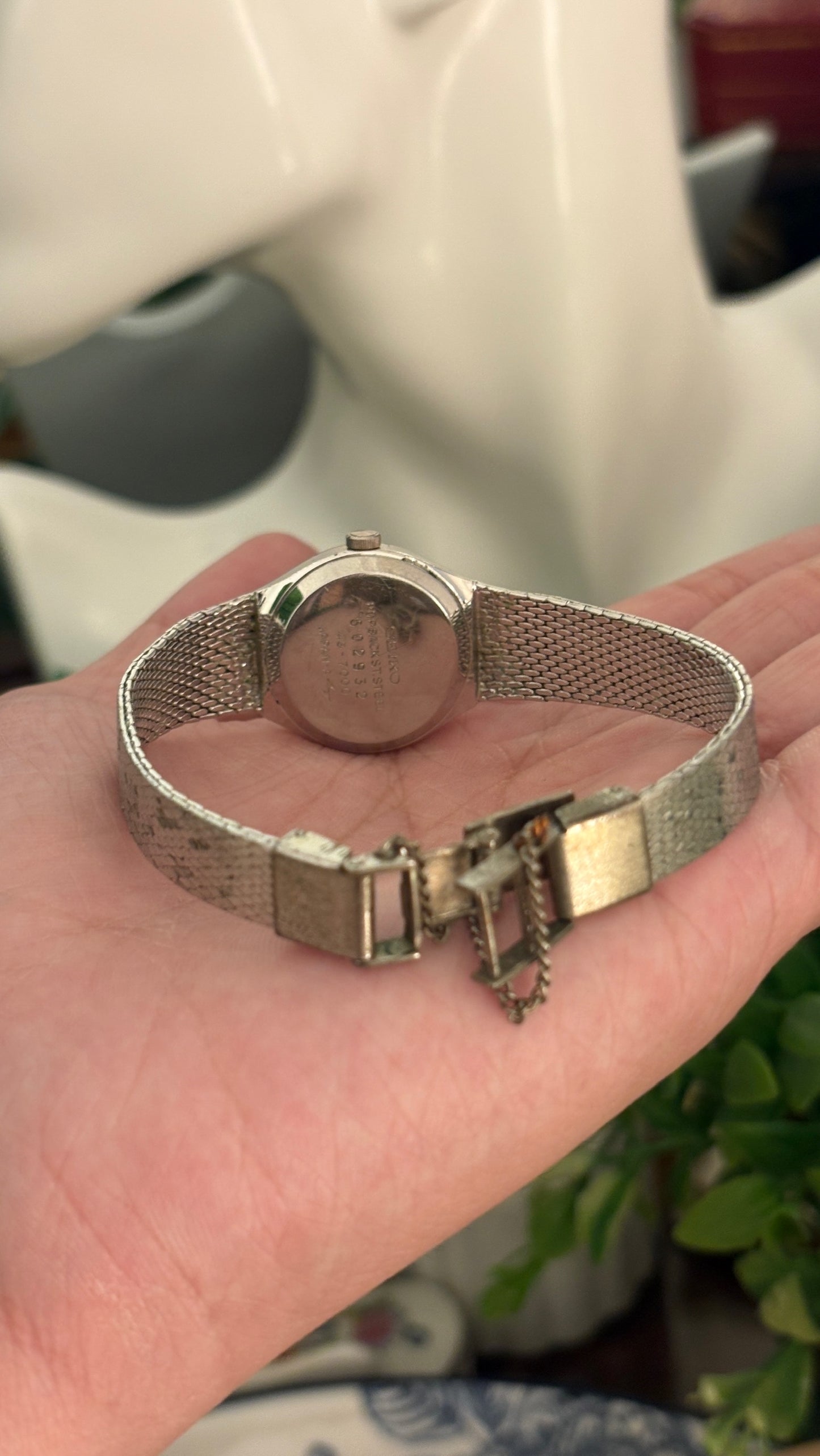 Vintage Seiko Dress Watch in Silver Tone Quartz