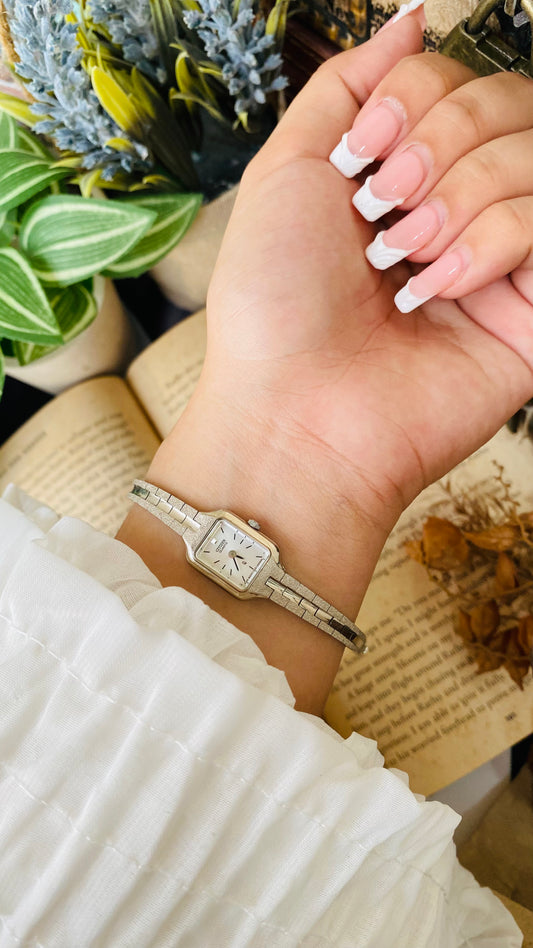 Super Dainty Citizen Vintage Watch in Silver Tone (RARE!!!)