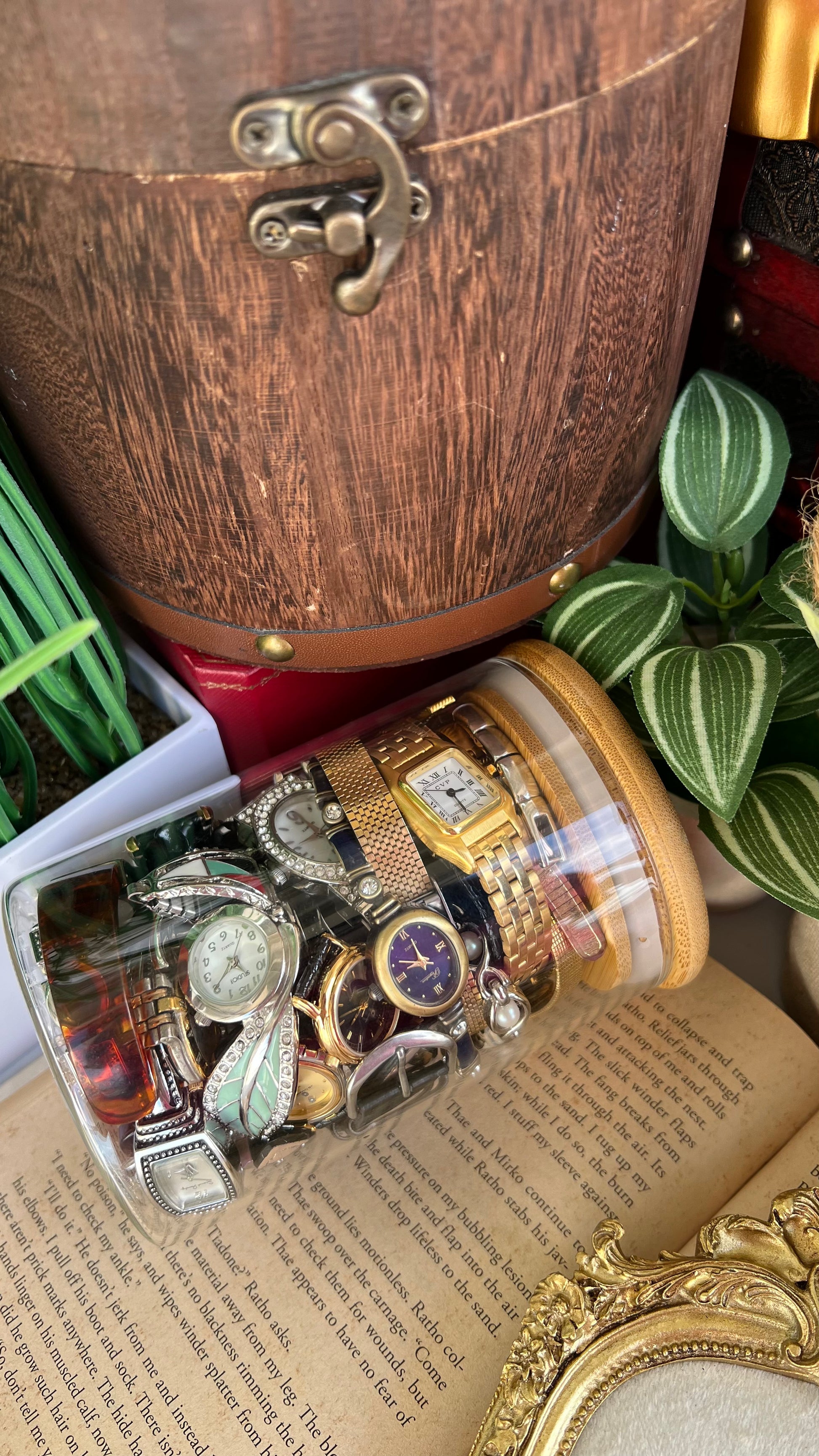 Mystery Jewelry Watch Jar 10-15 Watches (Premium Non-premium Brands)