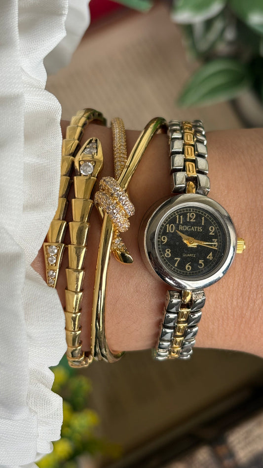 Vintage Rogatis Watch in Two-Tone