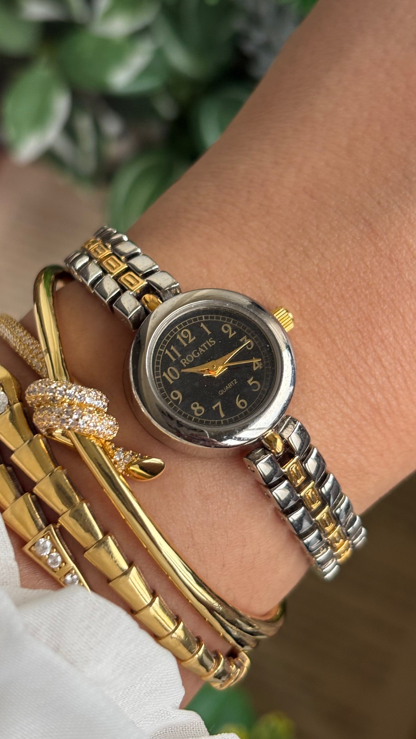 Vintage Rogatis Watch in Two-Tone