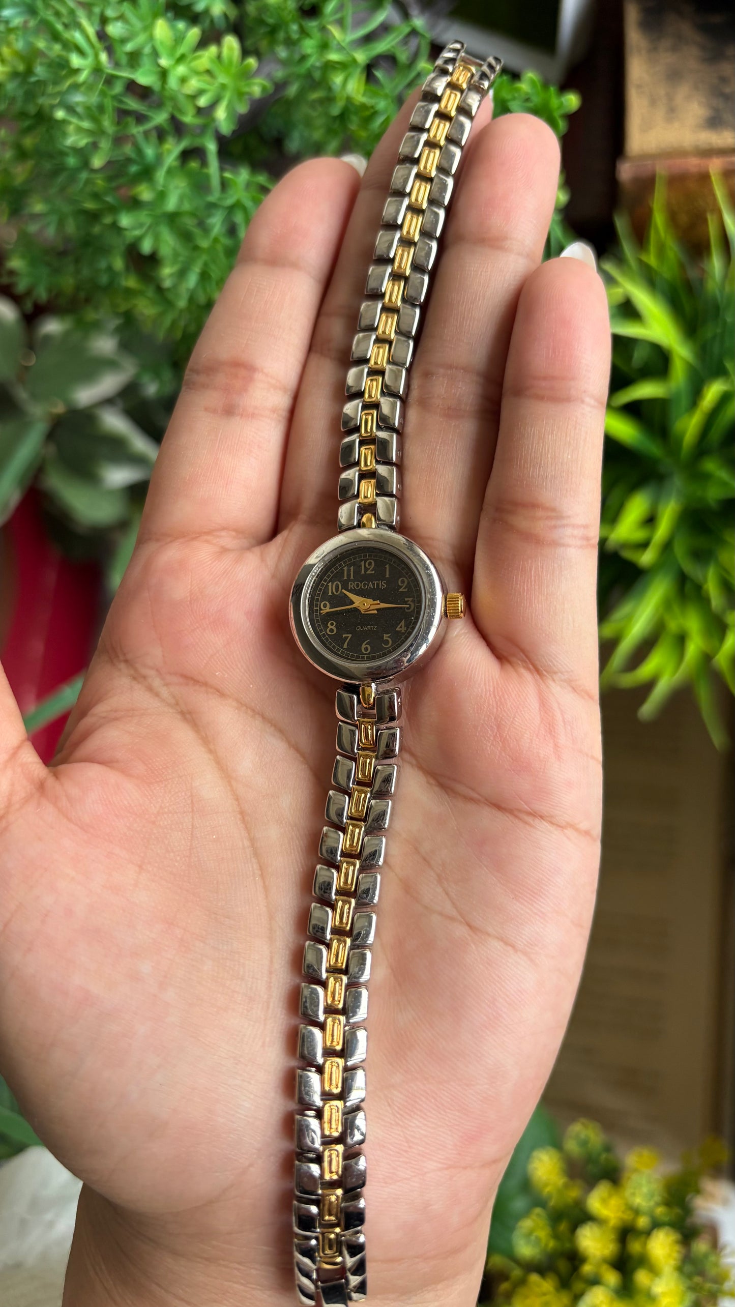 Vintage Rogatis Watch in Two-Tone