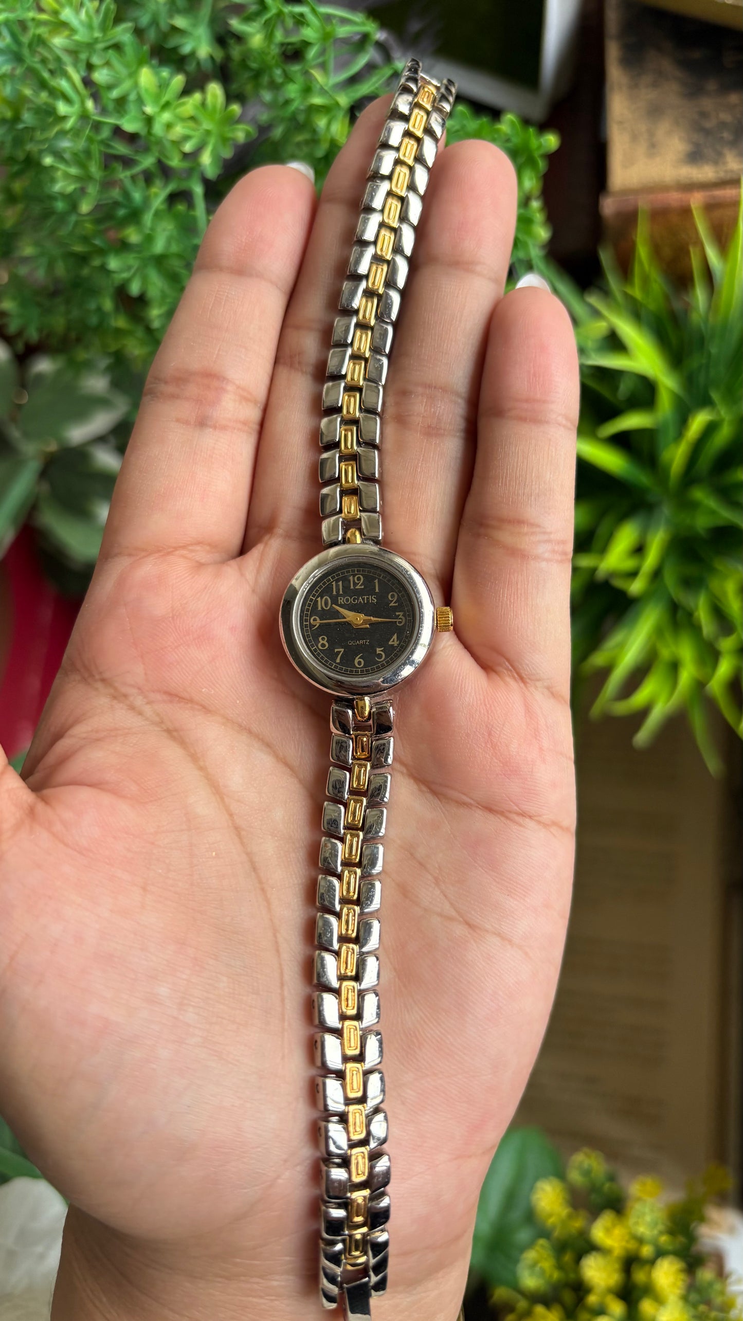 Vintage Rogatis Watch in Two-Tone