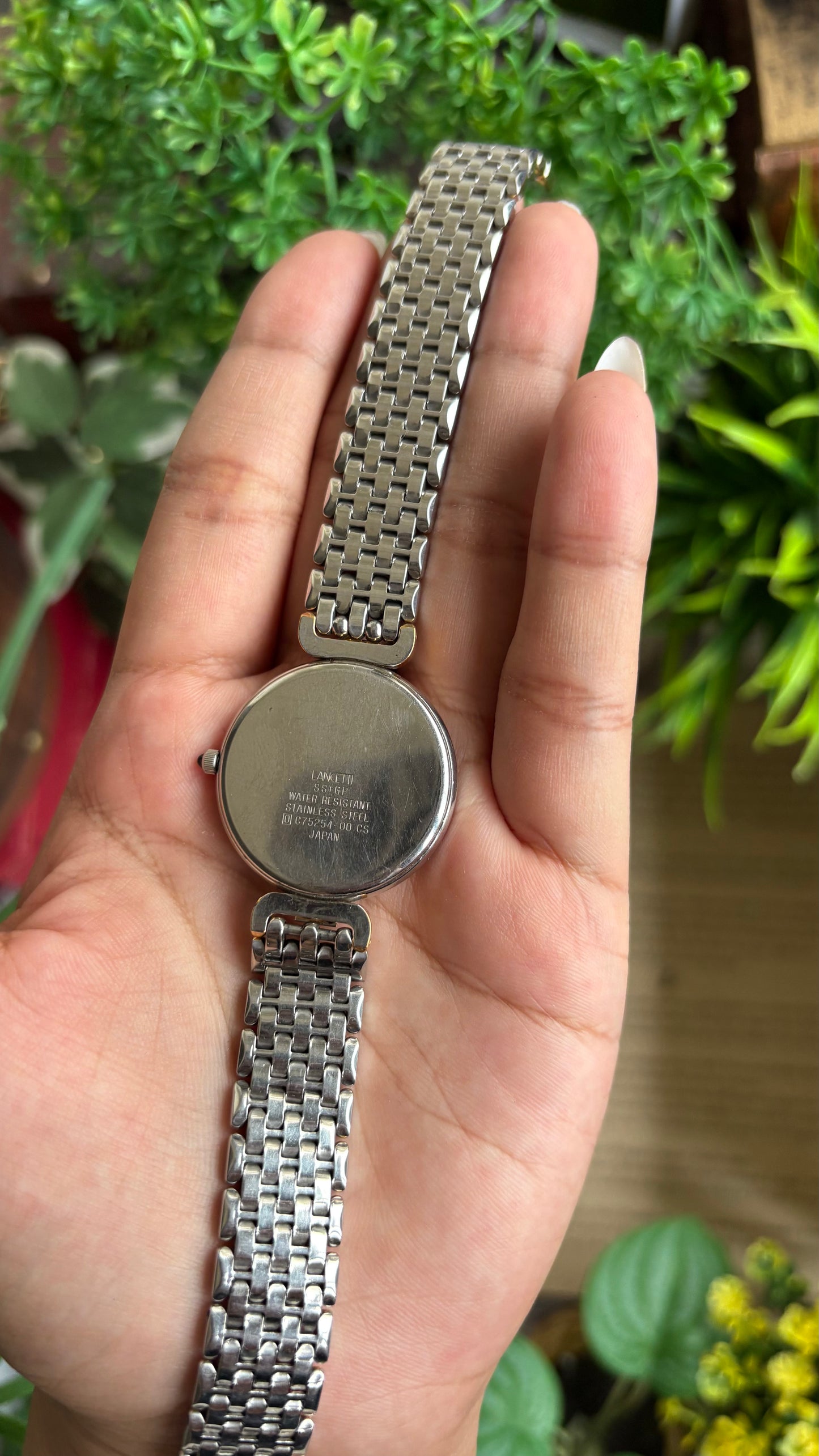 Vintage Lancetti Milano Watch in Two-Tone Watch