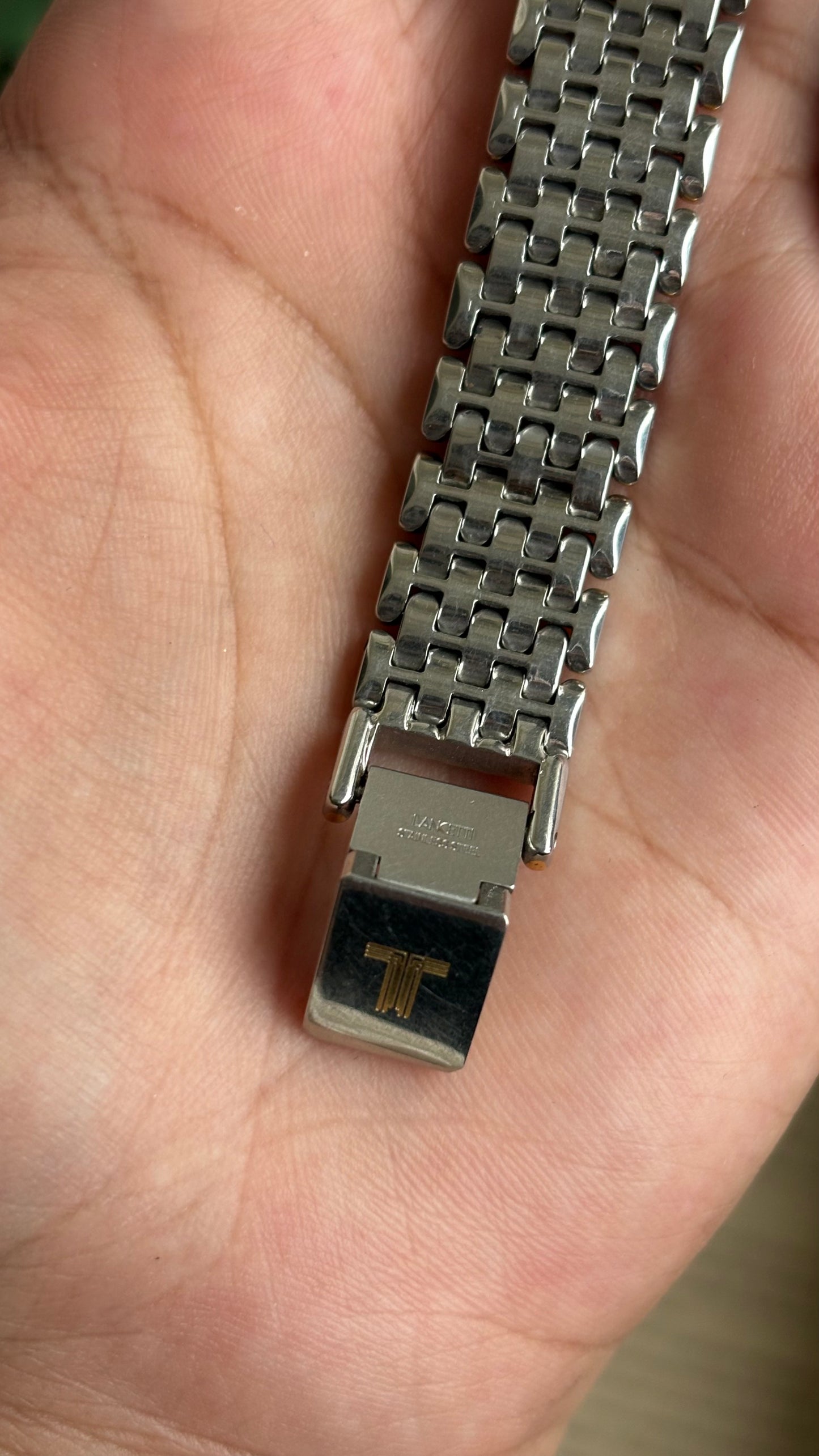 Vintage Lancetti Milano Watch in Two-Tone Watch