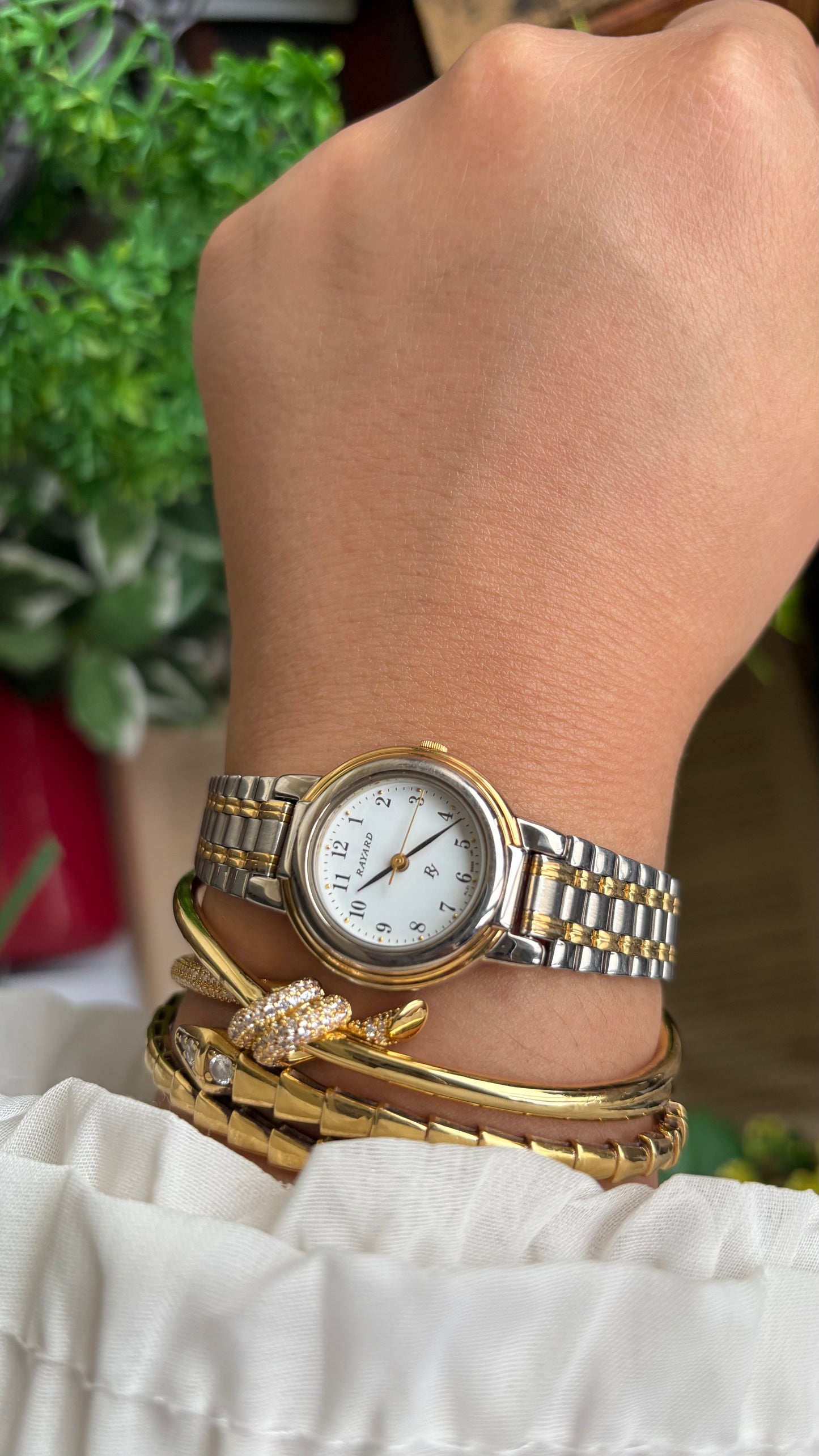 Vintage Rayard Watch in Two-Tone