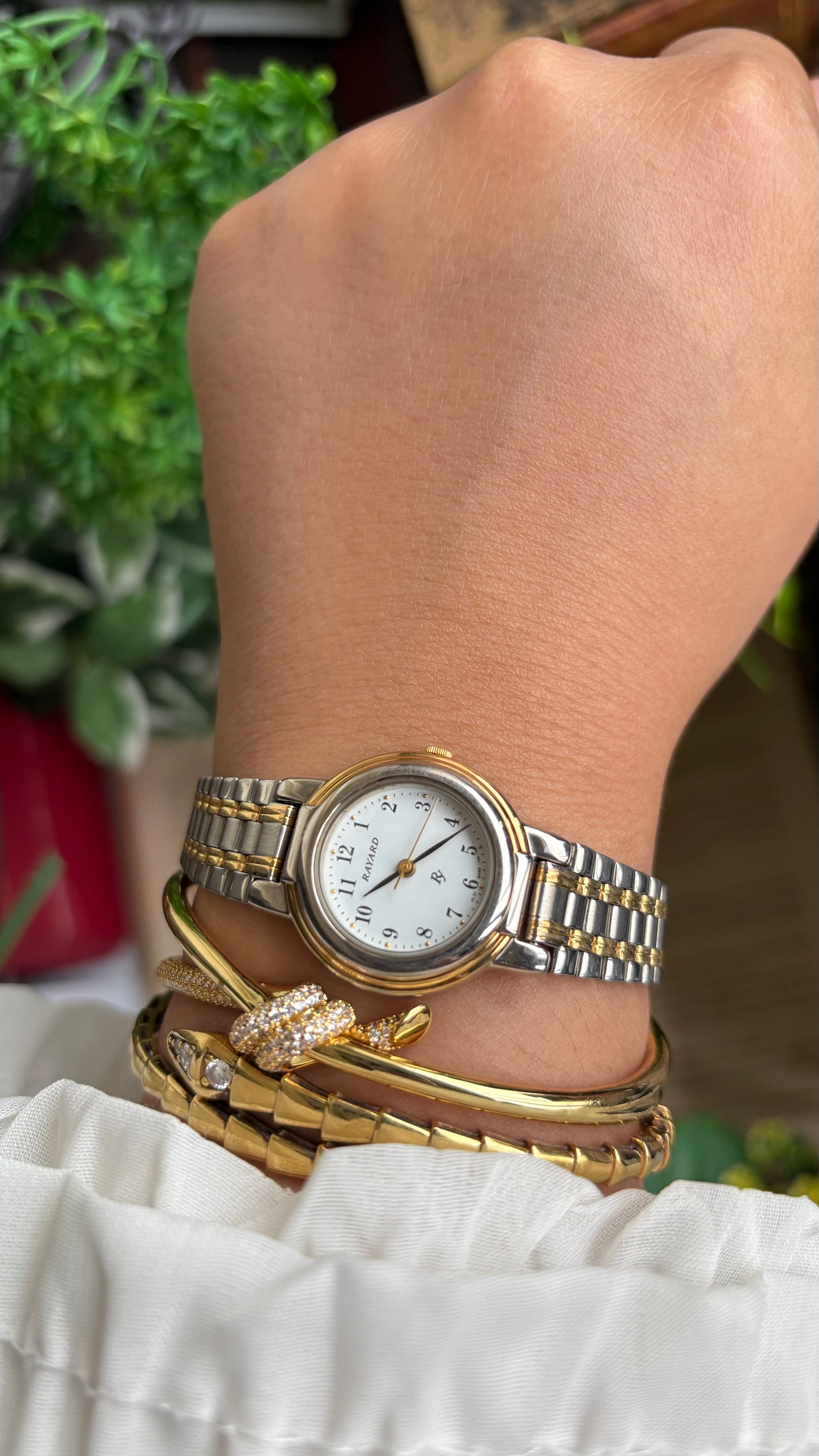 Vintage Rayard Watch in Two-Tone
