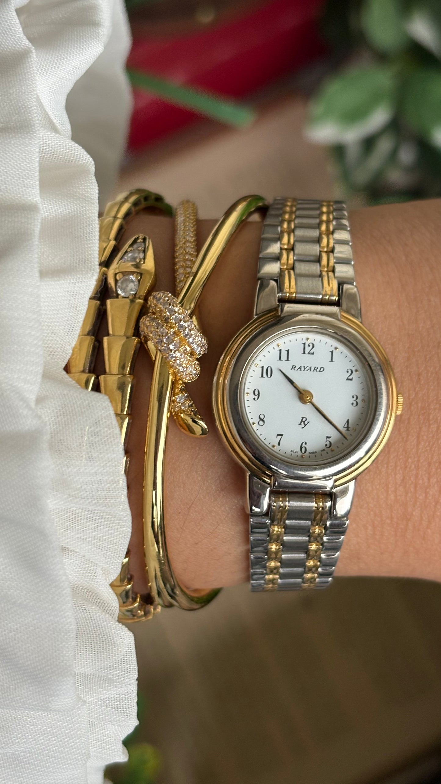 Vintage Rayard Watch in Two-Tone