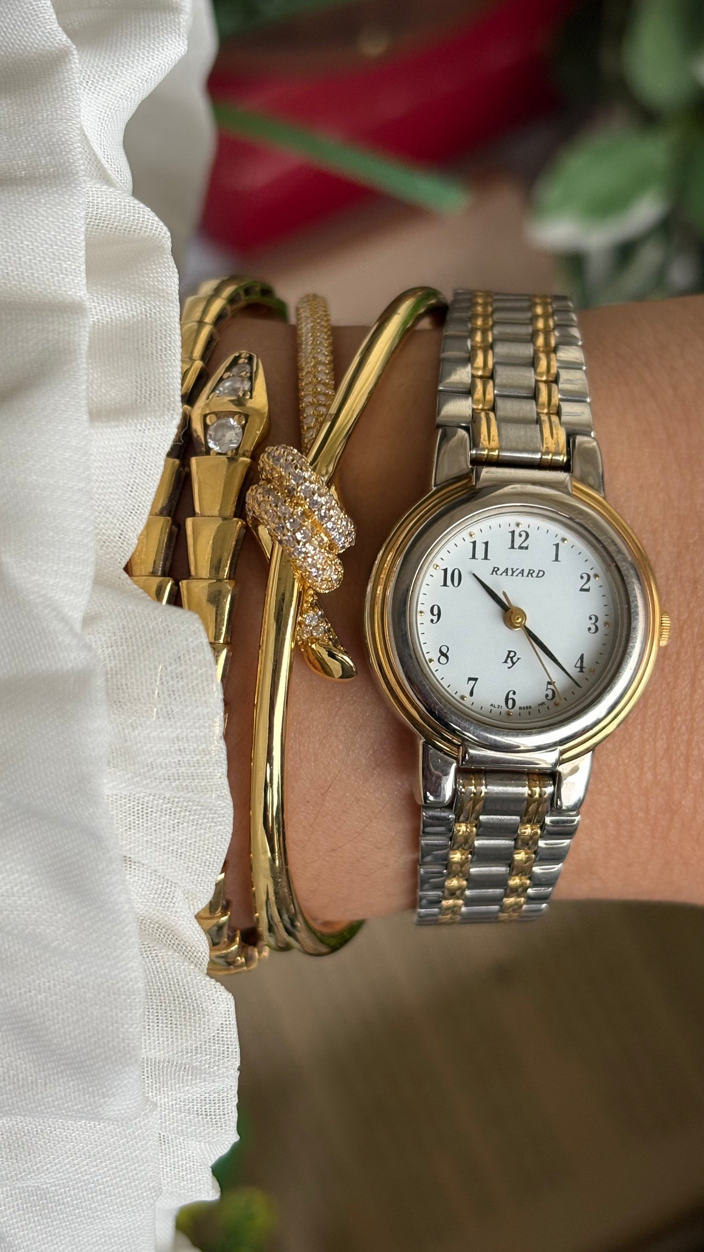 Vintage Rayard Watch in Two-Tone