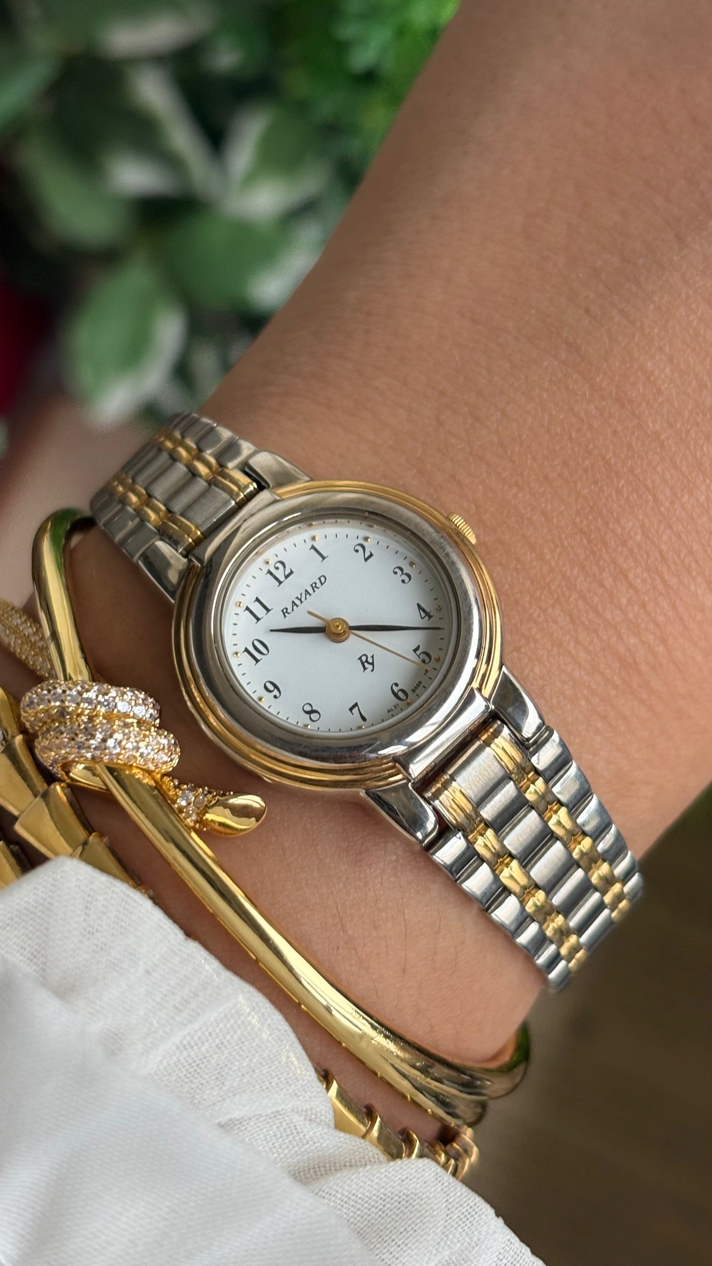 Vintage Rayard Watch in Two-Tone