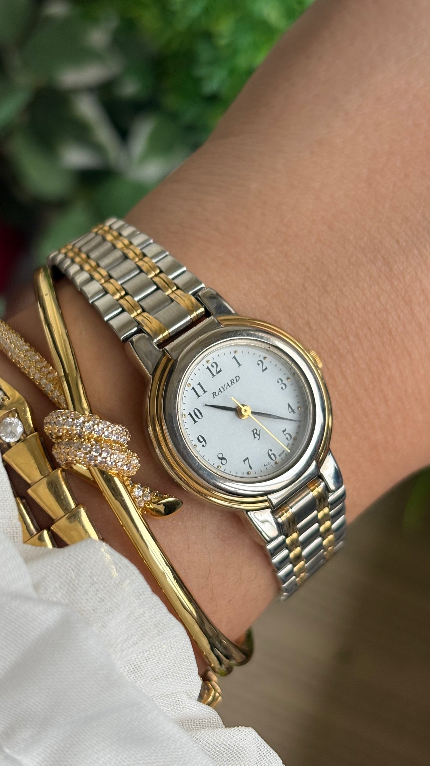 Vintage Rayard Watch in Two-Tone