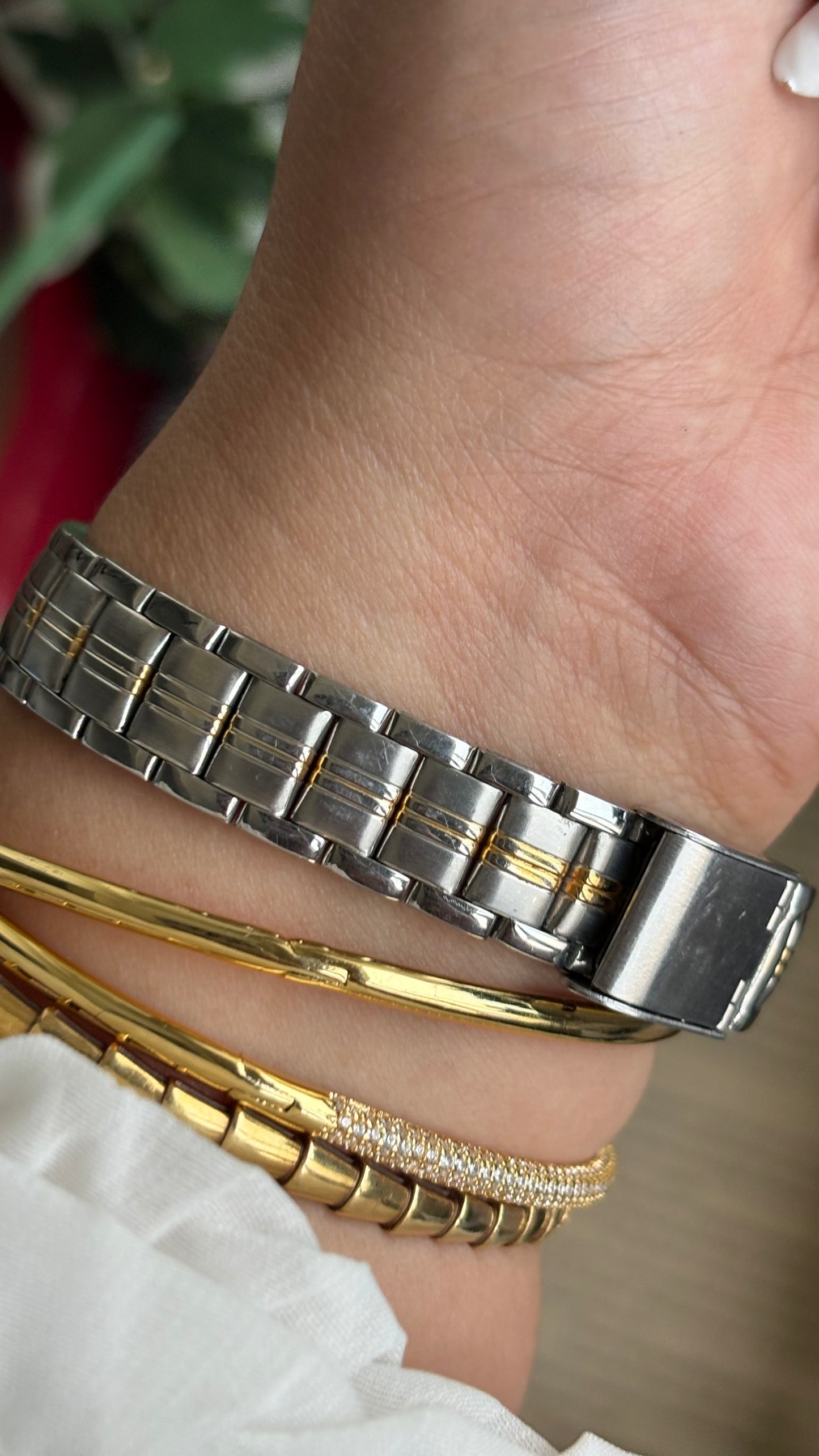 Vintage Nero Milano Watch in Two-Tone