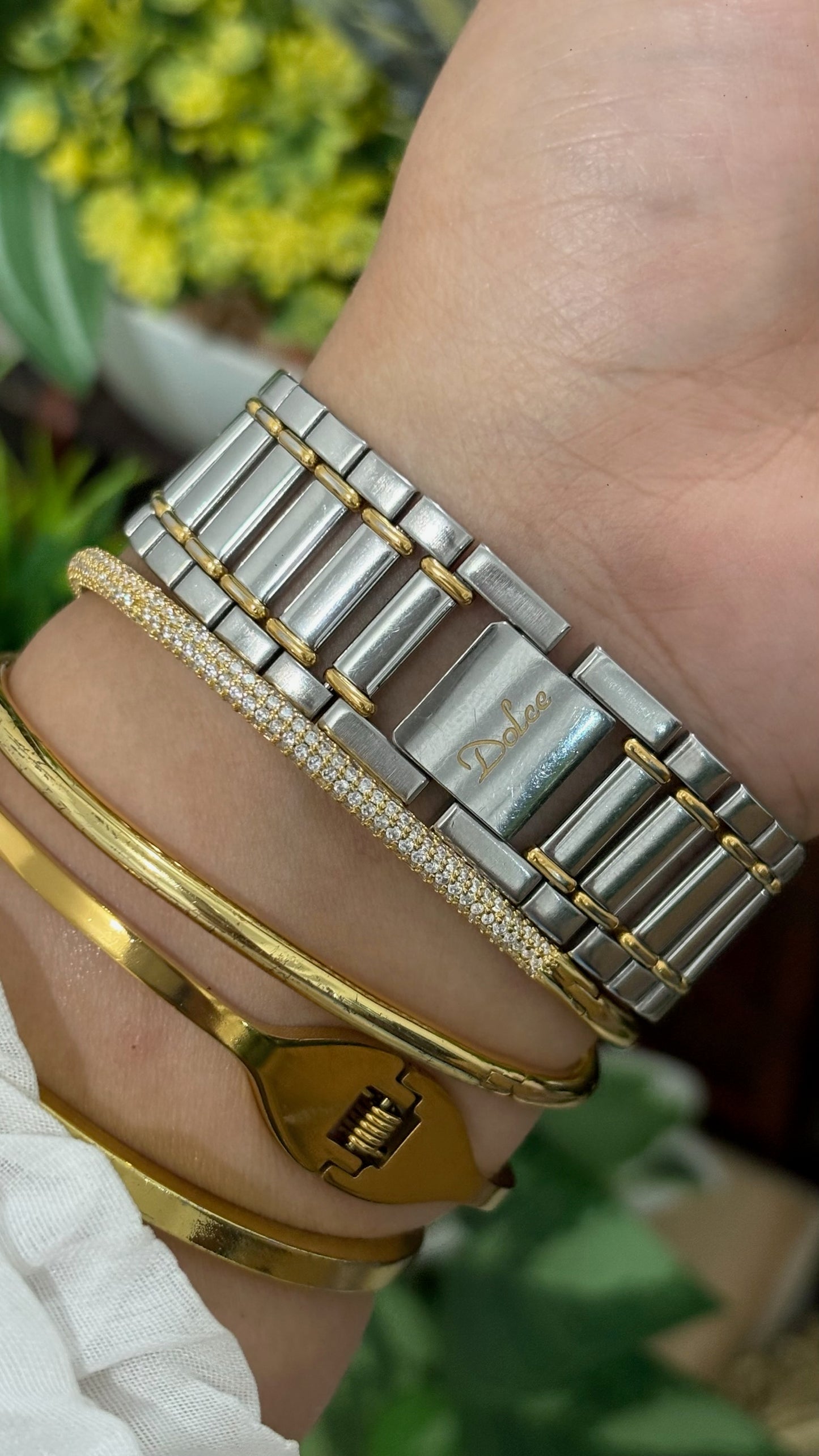 Rare Vintage Seiko Dolce Mens Classic Watch in Two-Tone Quartz