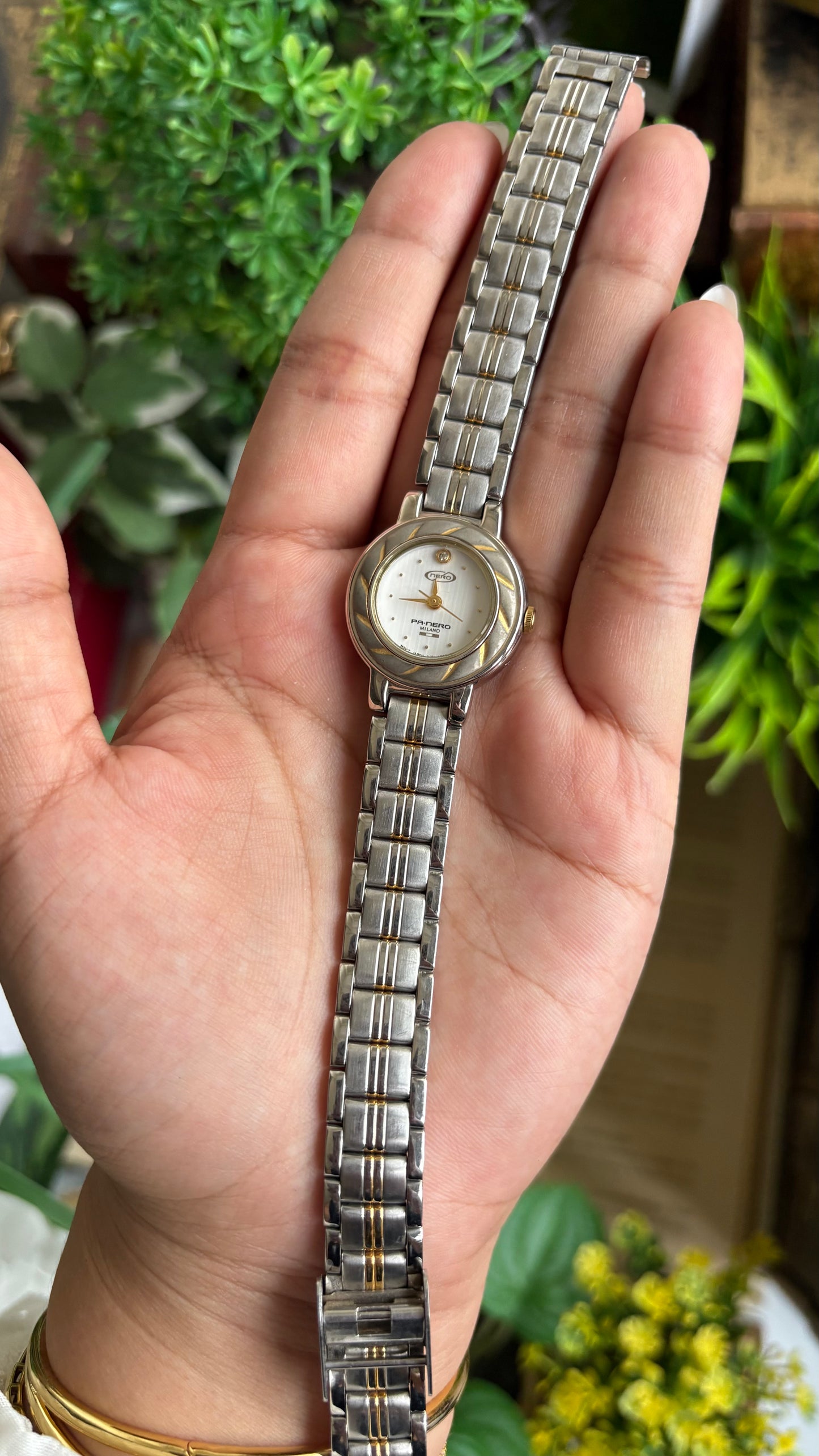 Vintage Nero Milano Watch in Two-Tone