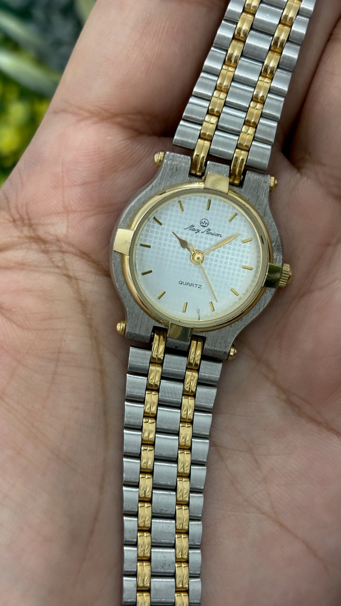 Vintage Mavy Maison Classic Watch in Two-Tone Quartz