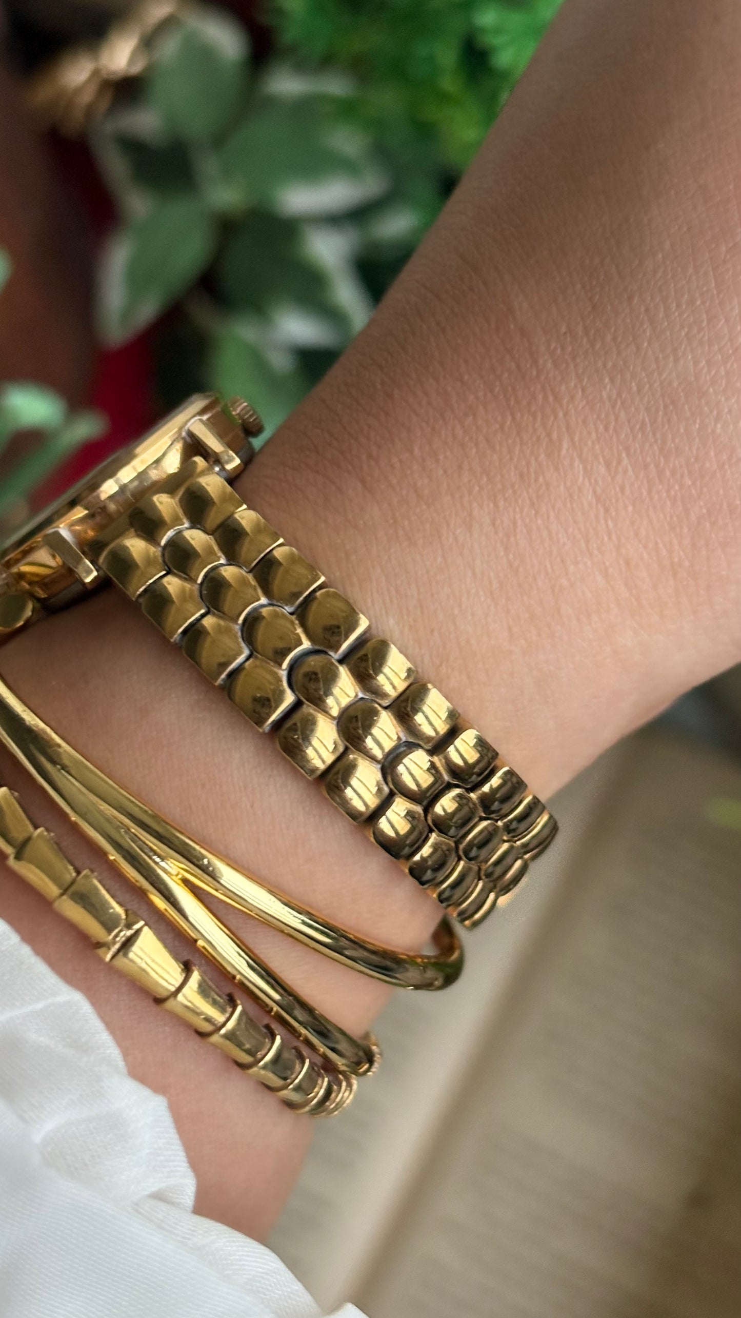 Vintage Citizen Bracelet Classic Watch in Gold Tone